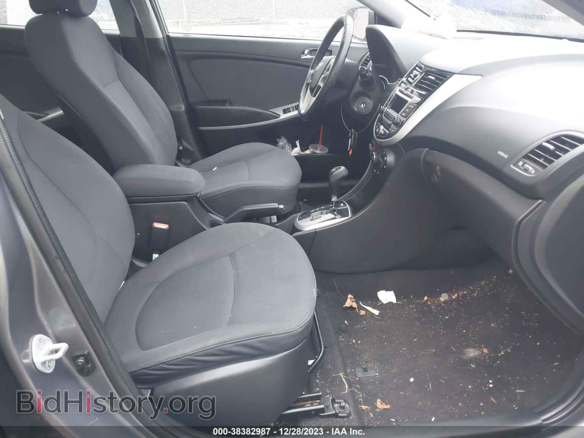 2014 HYUNDAI ACCENT - VIN: KMHCU5AE1EU142524 - Фото 5