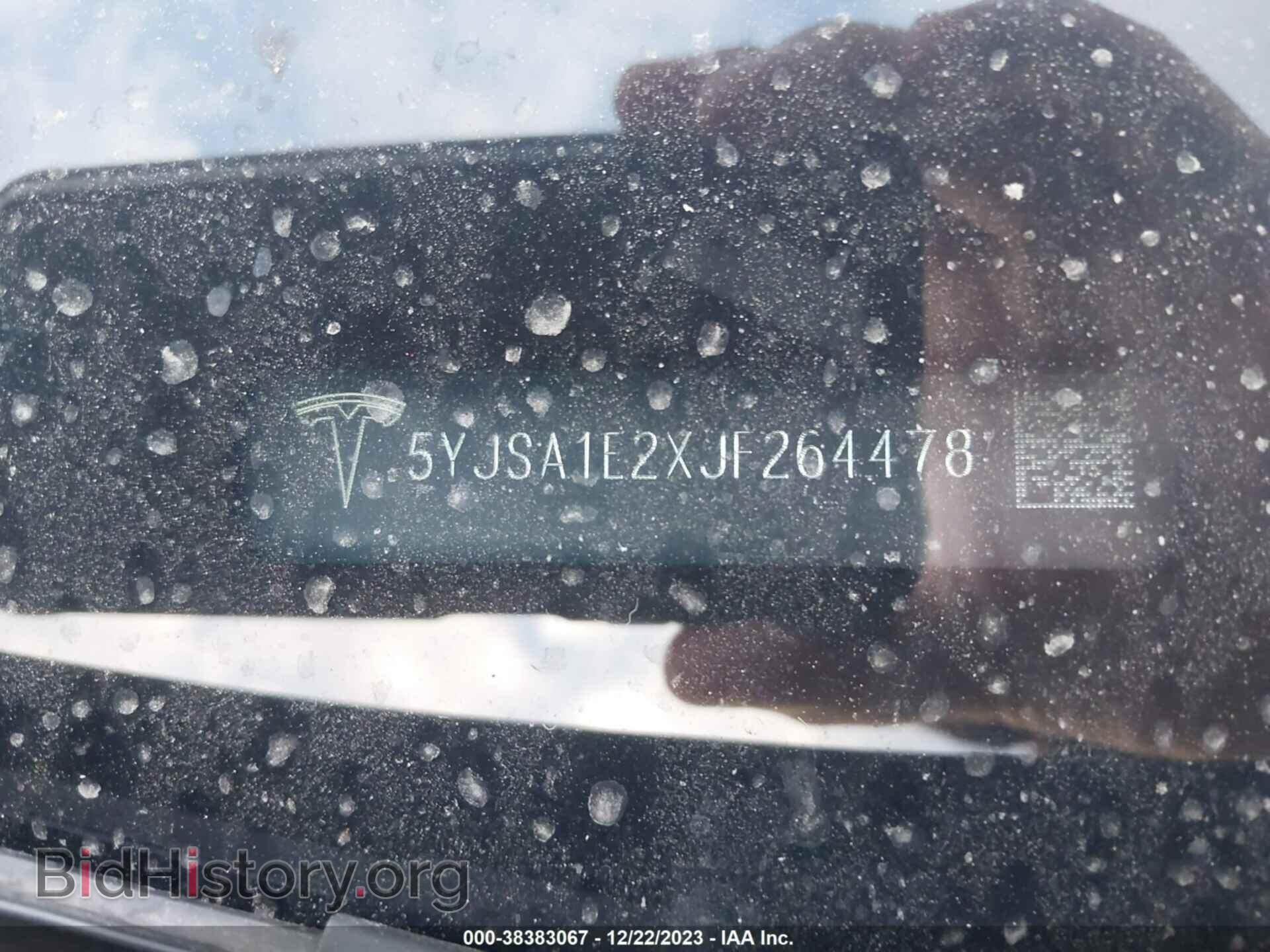 2018 TESLA MODEL S - VIN: 5YJSA1E2XJF264478 - Photo 9