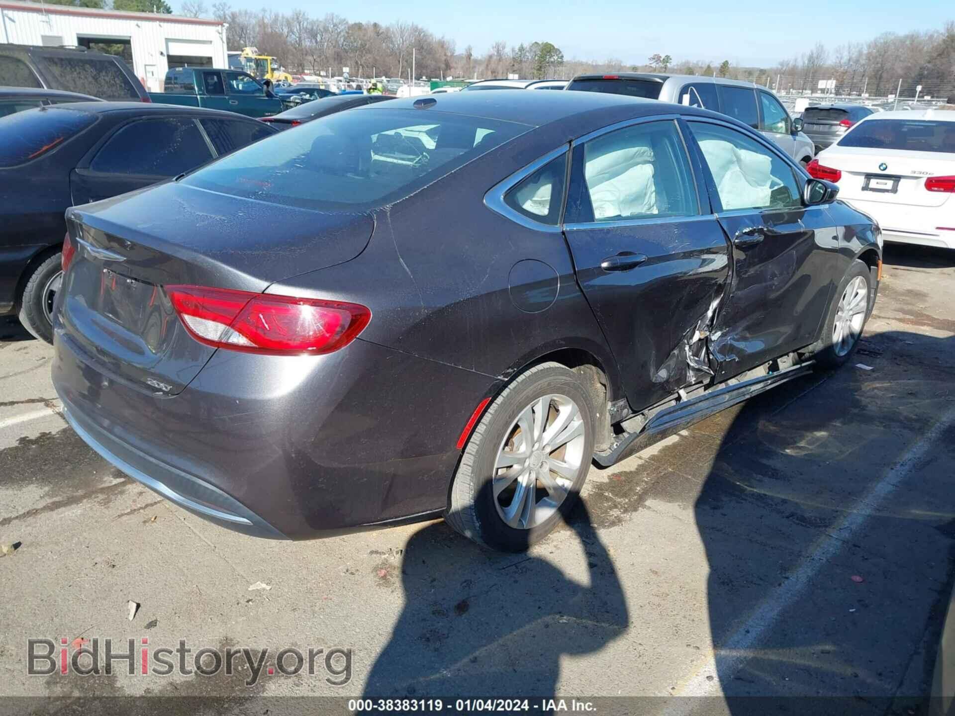 2015 CHRYSLER 200 - VIN: 1C3CCCAB7FN670604 - Фото 4