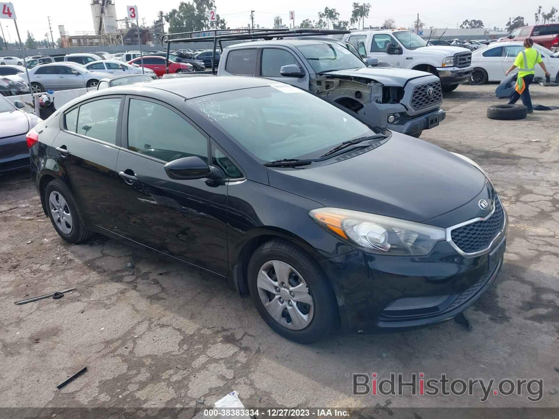 Photo KNAFK4A61E5252300 - KIA FORTE 2014