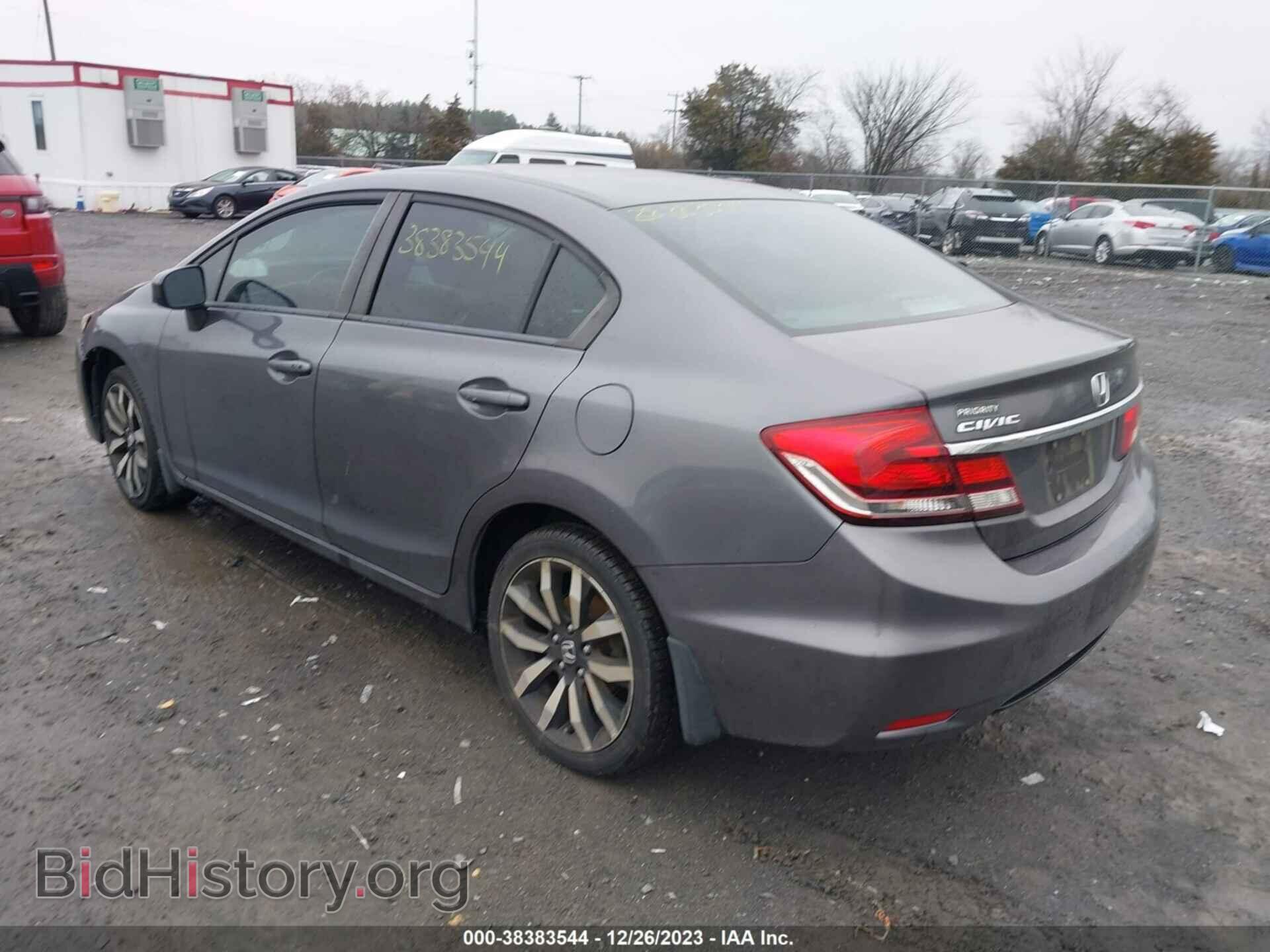2015 HONDA CIVIC - VIN: 19XFB2F98FE043488 - Фото 3