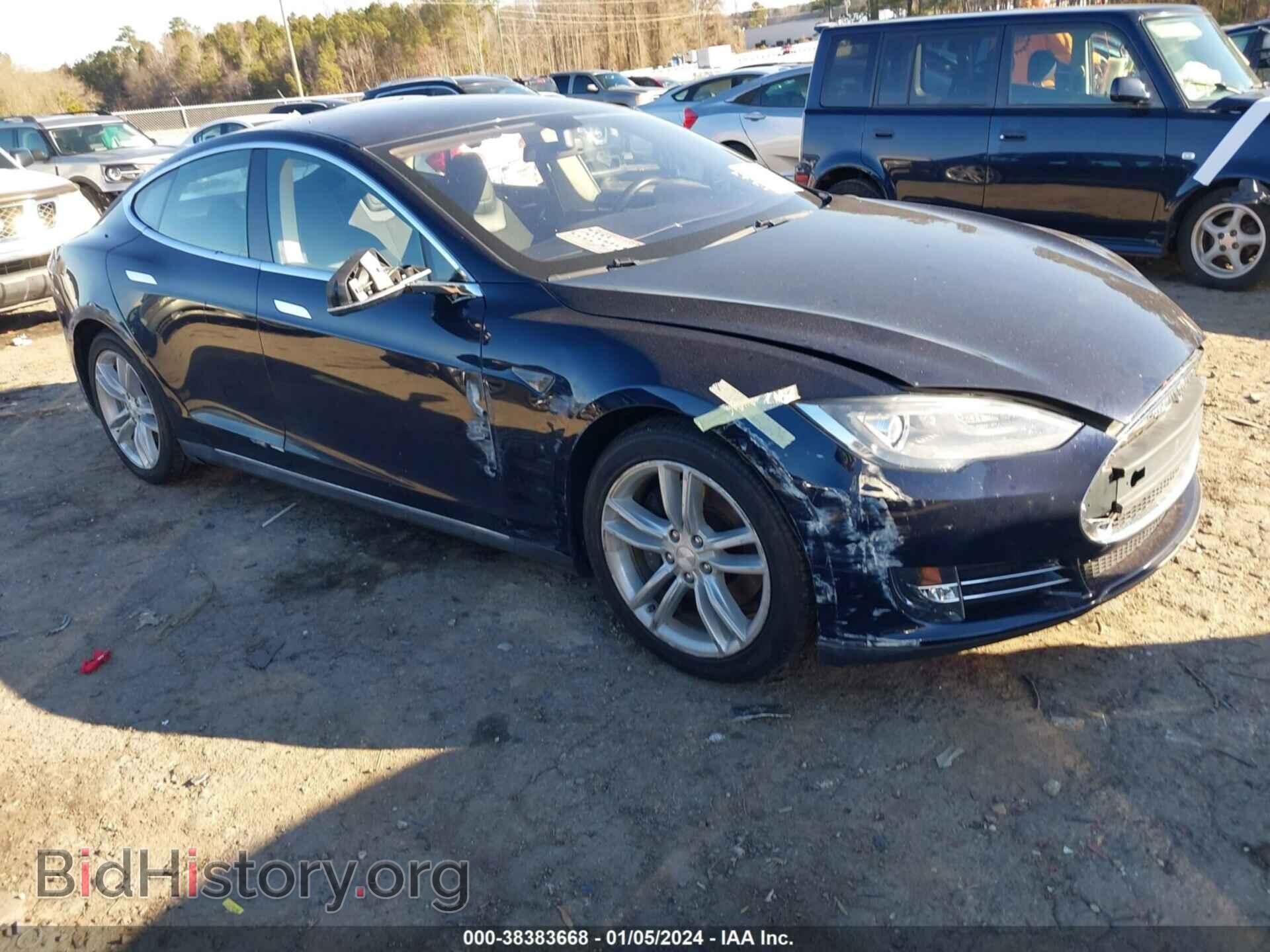 Фотография 5YJSA1DG2DFP09586 - TESLA MODEL S 2013