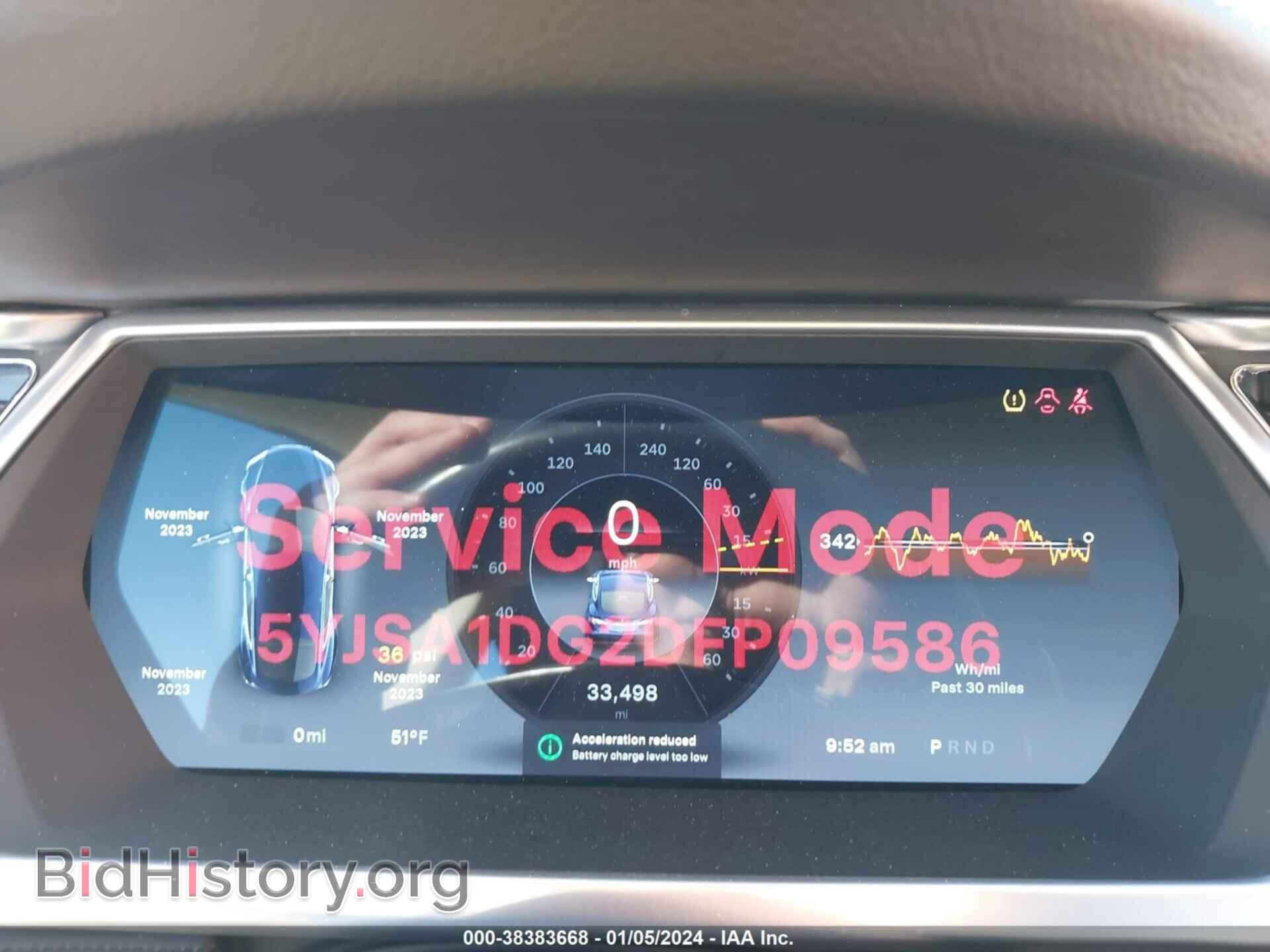 2013 TESLA MODEL S - VIN: 5YJSA1DG2DFP09586 - Photo 6