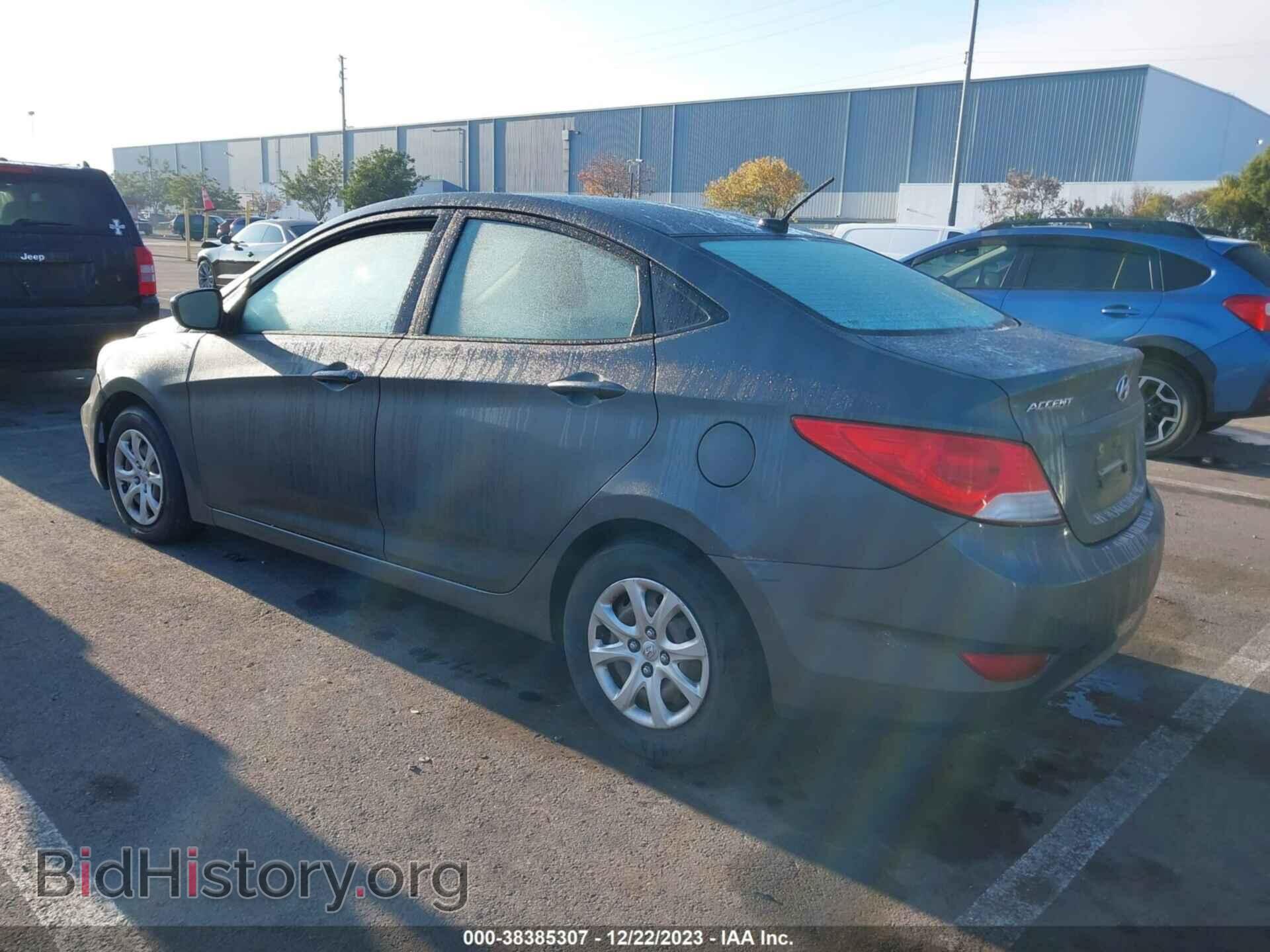 2013 HYUNDAI ACCENT - VIN: KMHCT4AE7DU347597 - Фото 3