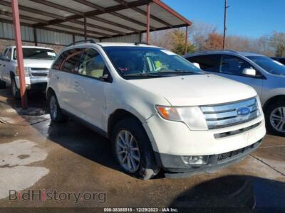 2007 Ford EDGE SEL, white — VIN 2FMDK38C47BA56278, IAAI