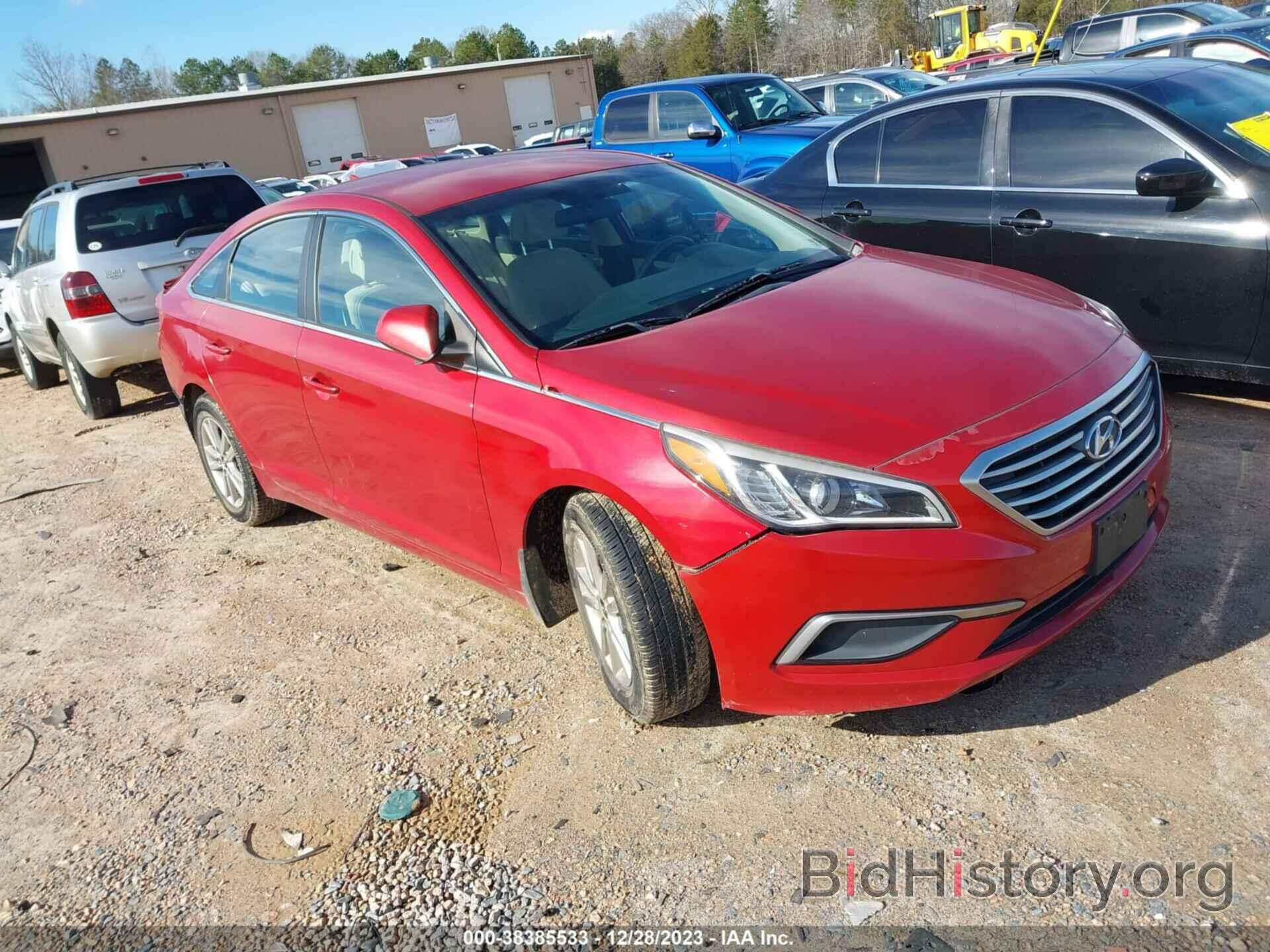 Фотография 5NPE24AF4HH595489 - HYUNDAI SONATA 2017