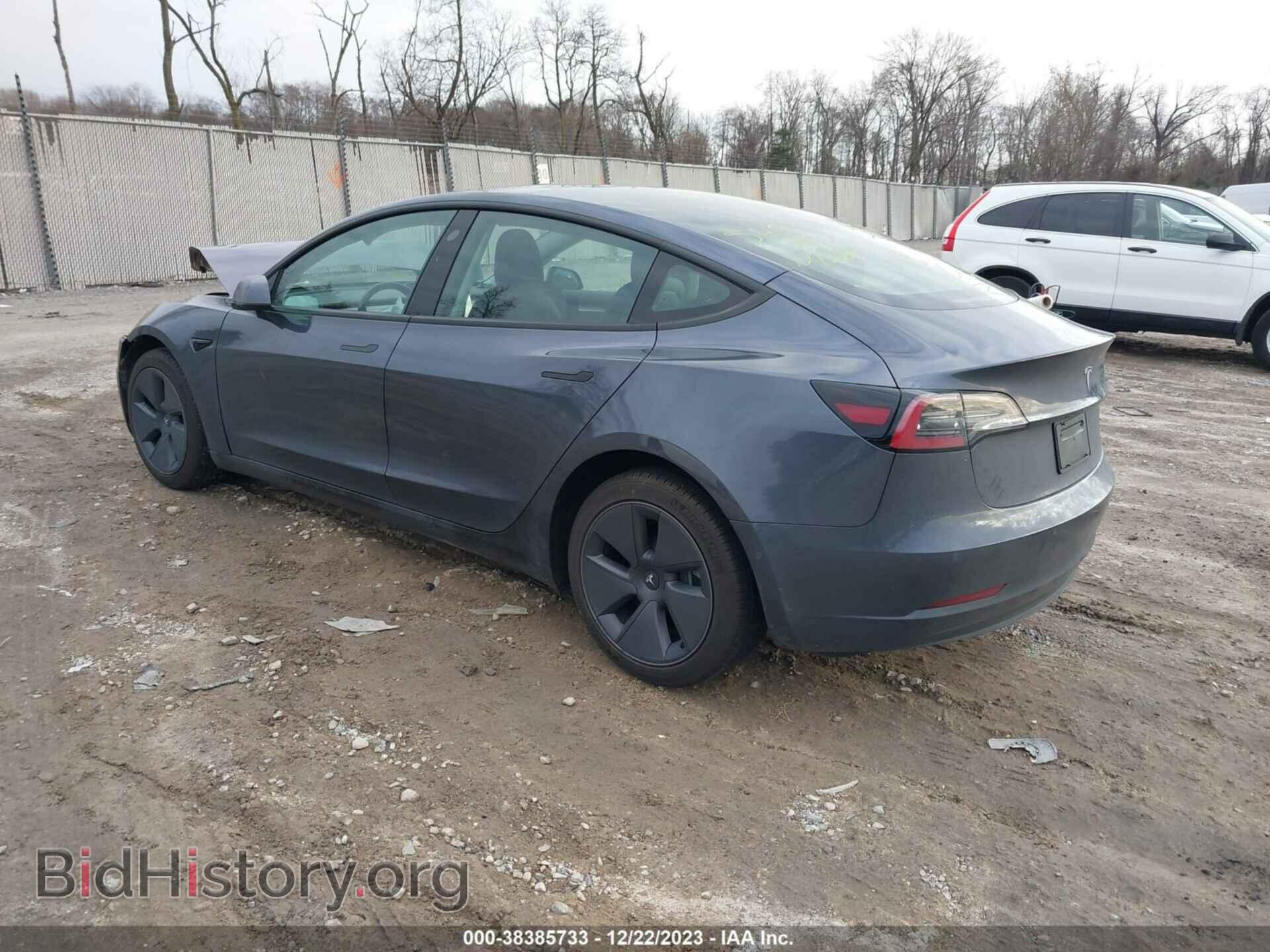 2022 TESLA MODEL 3 - VIN: 5YJ3E1EA1NF340093 - Фото 3
