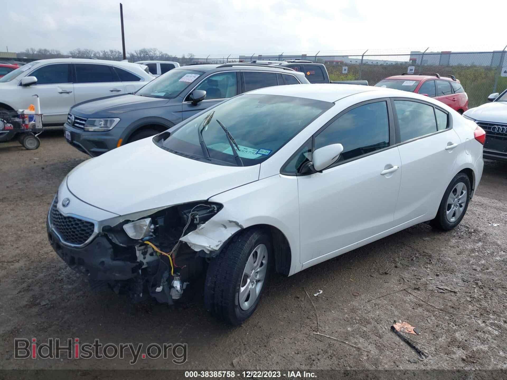 2015 KIA FORTE - VIN: KNAFX4A63F5367869 - Фото 2