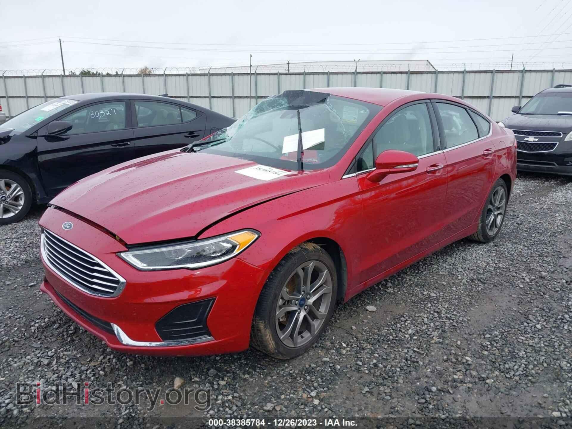 2020 FORD FUSION - VIN: 3FA6P0CD7LR161105 - Фото 2