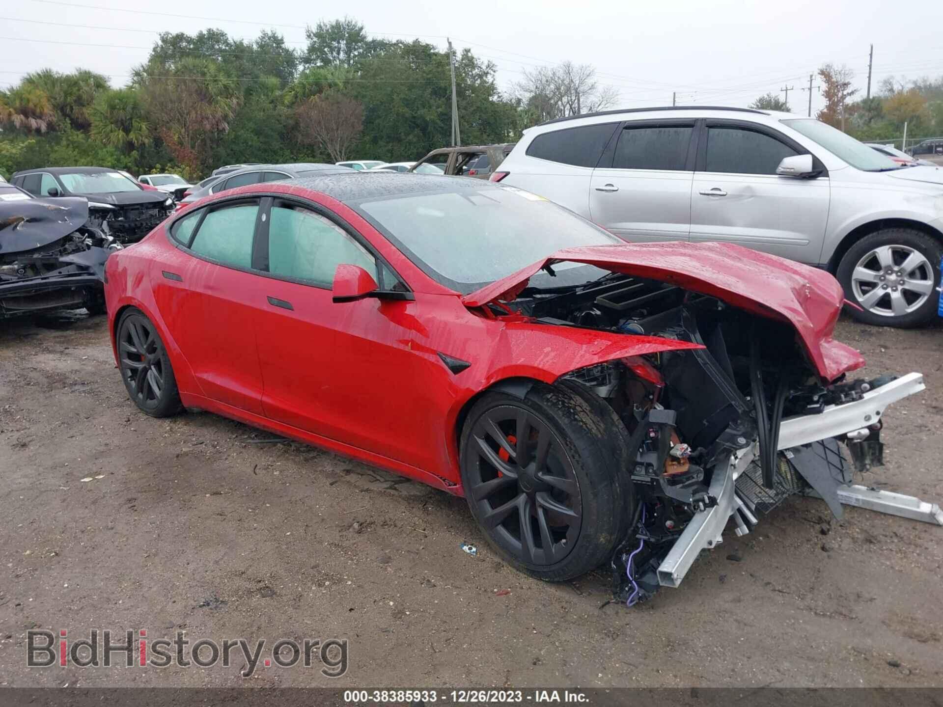 Фотография 5YJSA1E6XNF473986 - TESLA MODEL S 2022