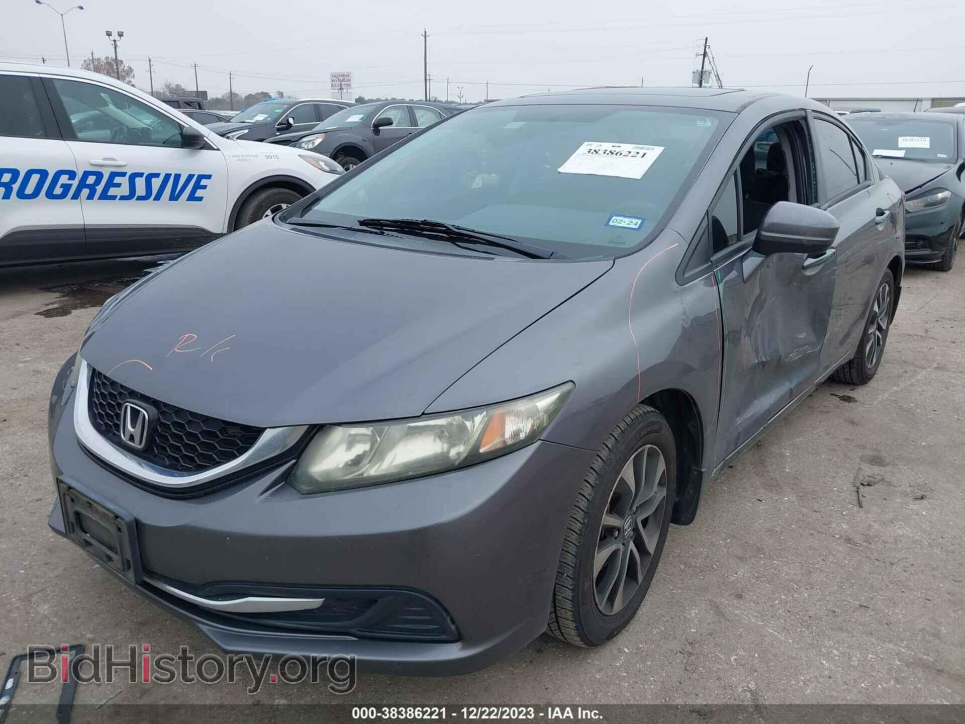 2014 HONDA CIVIC - VIN: 19XFB2F85EE017629 - Фото 2