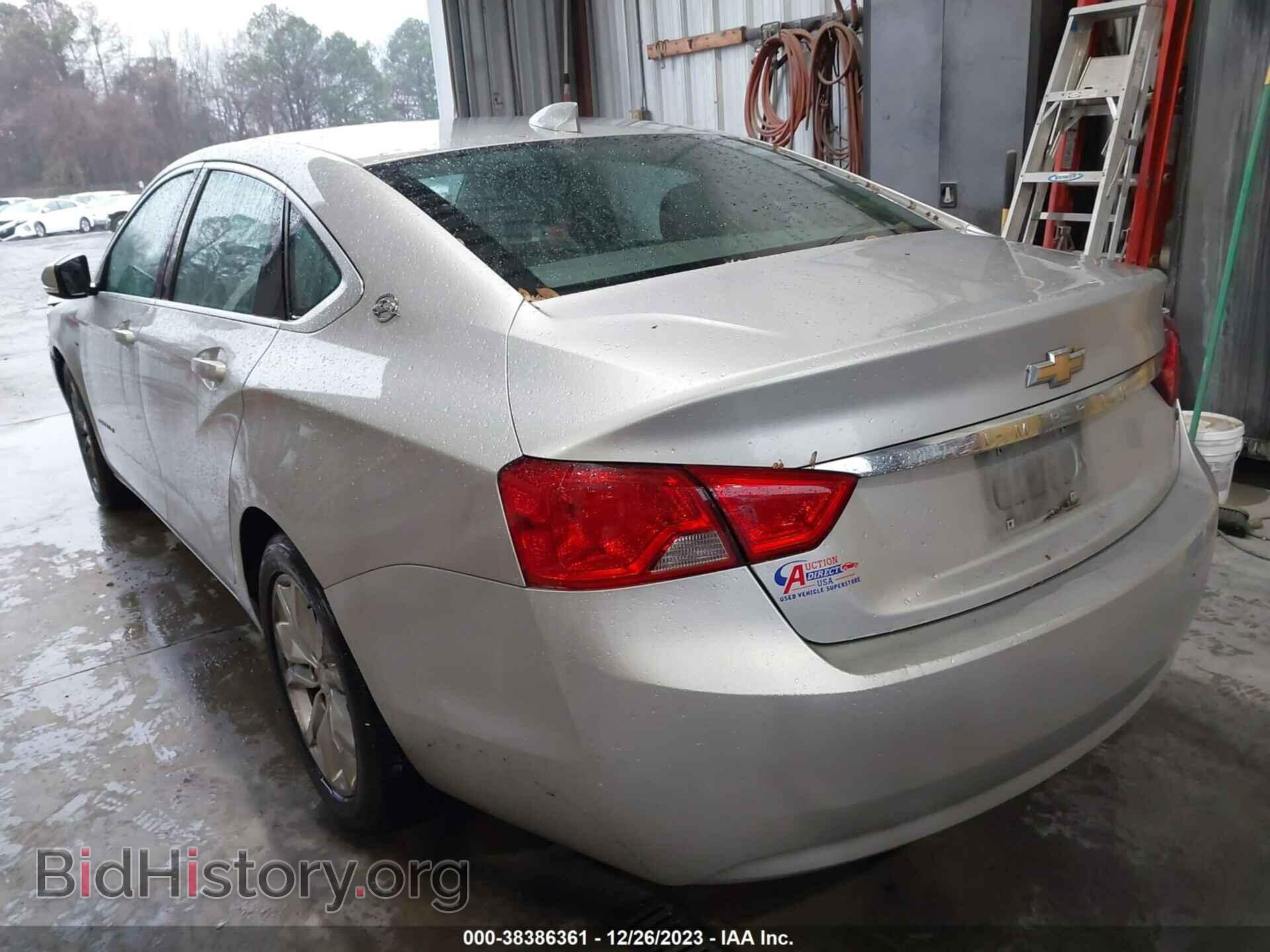 2017 CHEVROLET IMPALA - VIN: 2G1105SA6H9142483 - Фото 3