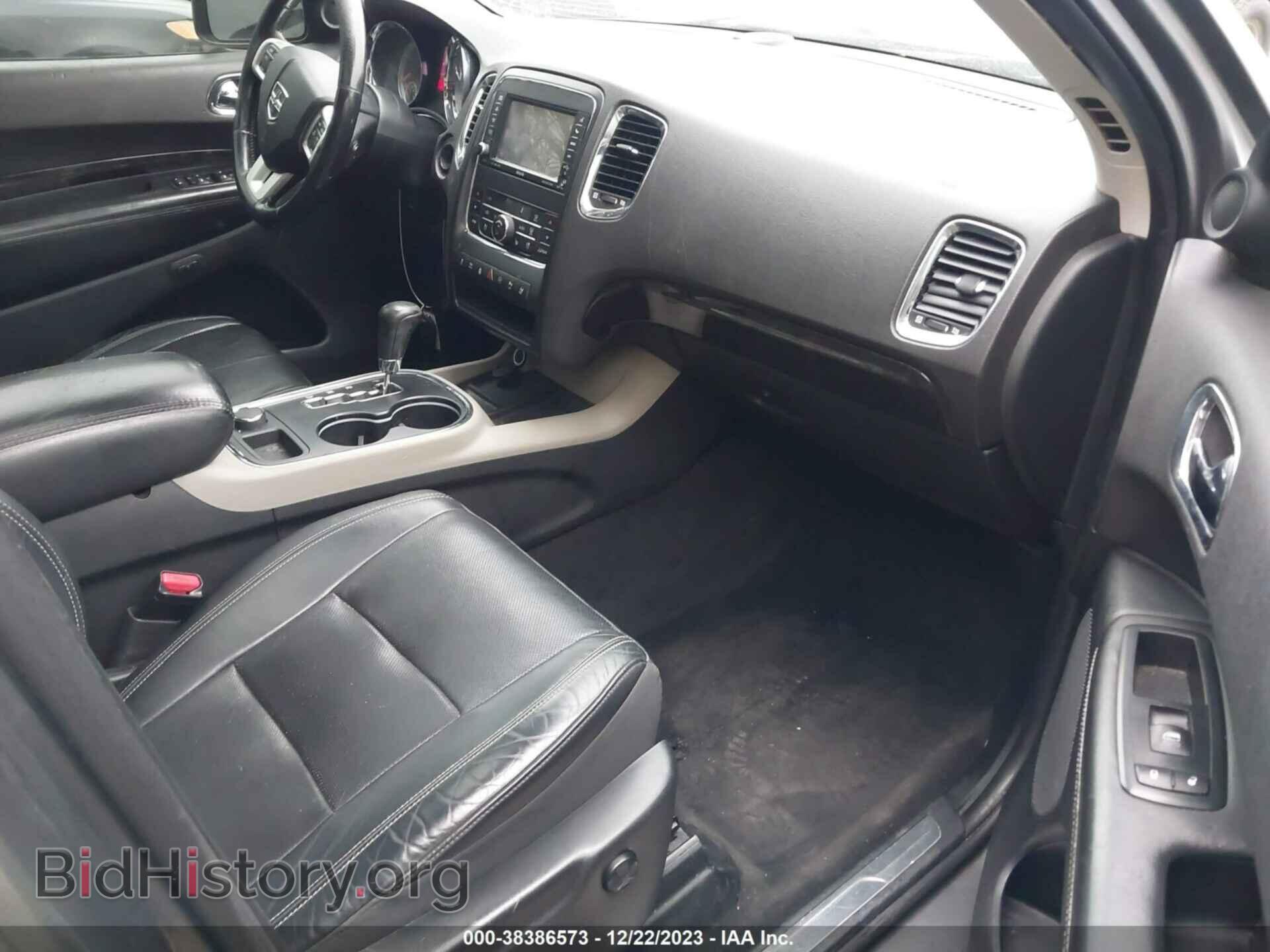 2012 DODGE DURANGO - VIN: 1C4SDJET3CC130850 - Photo 5