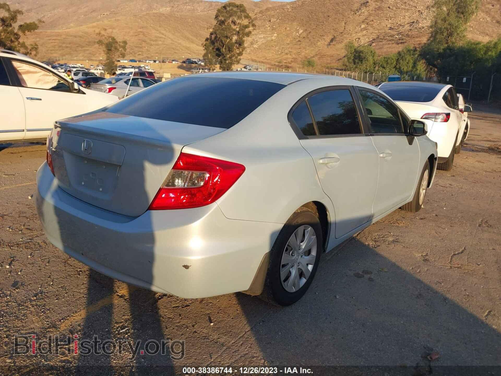 2012 HONDA CIVIC - VIN: 19XFB2F55CE303323 - Photo 4
