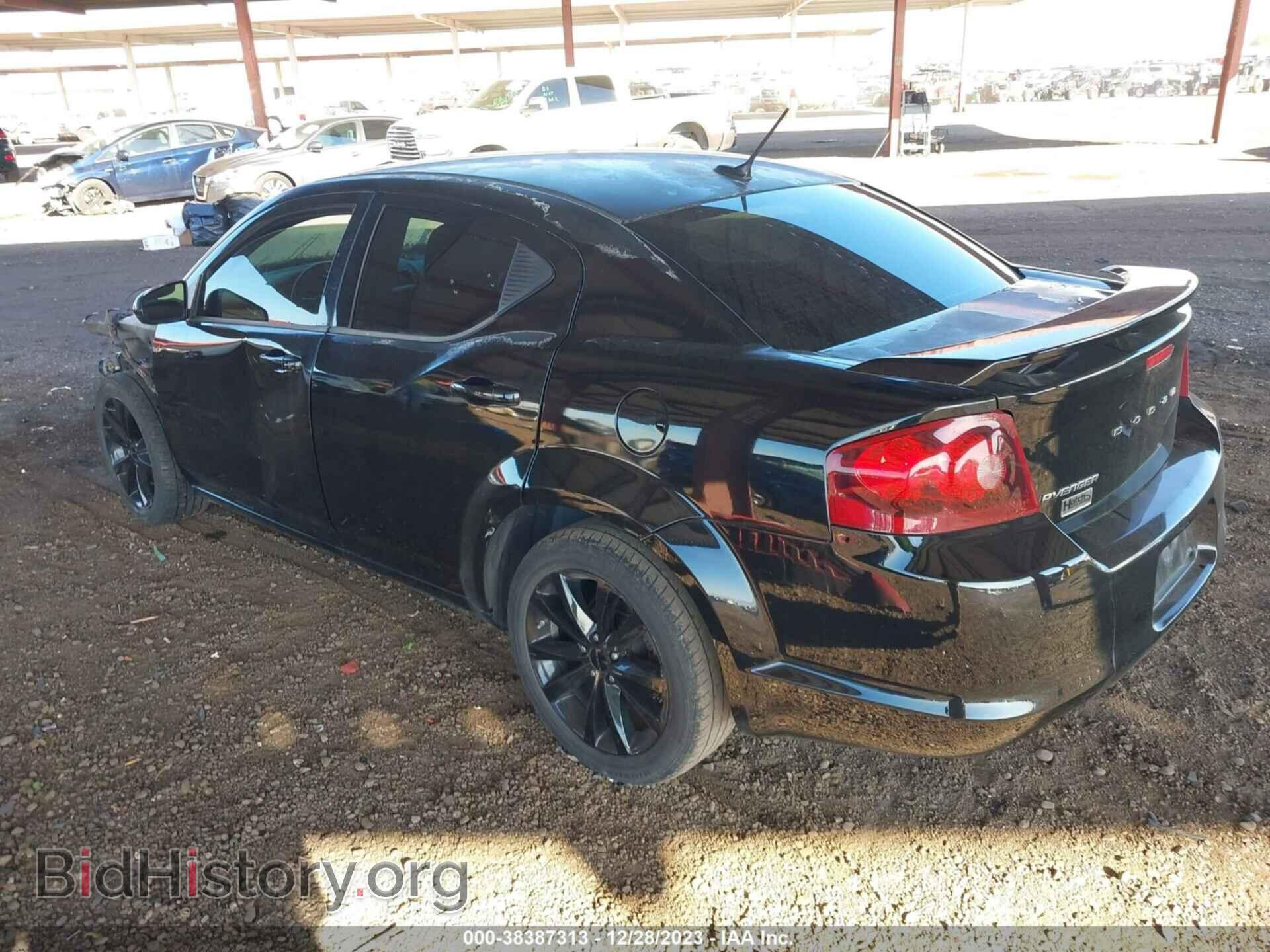 2013 DODGE AVENGER - VIN: 1C3CDZCB9DN716203 - Фото 3
