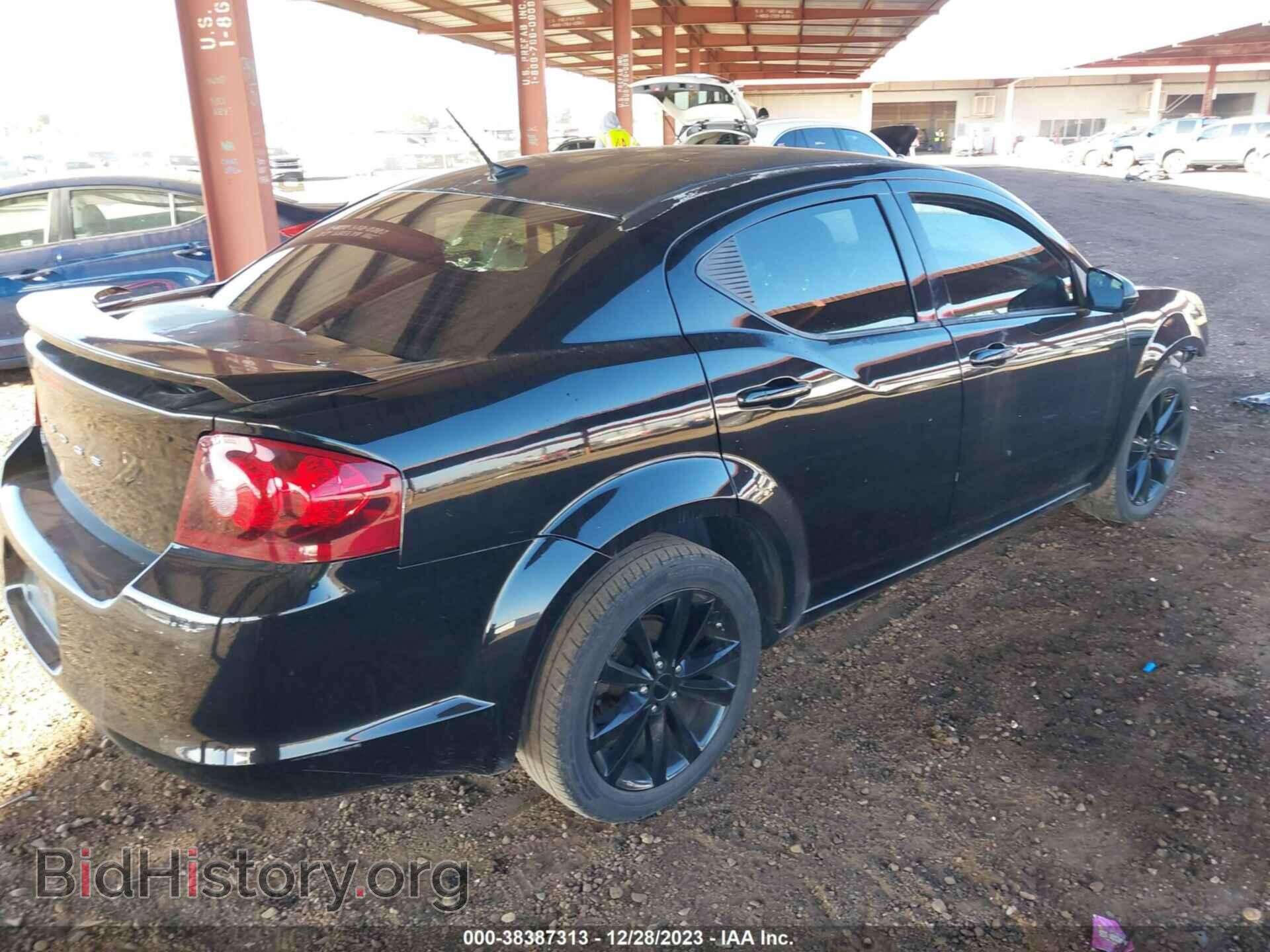 2013 DODGE AVENGER - VIN: 1C3CDZCB9DN716203 - Фото 4
