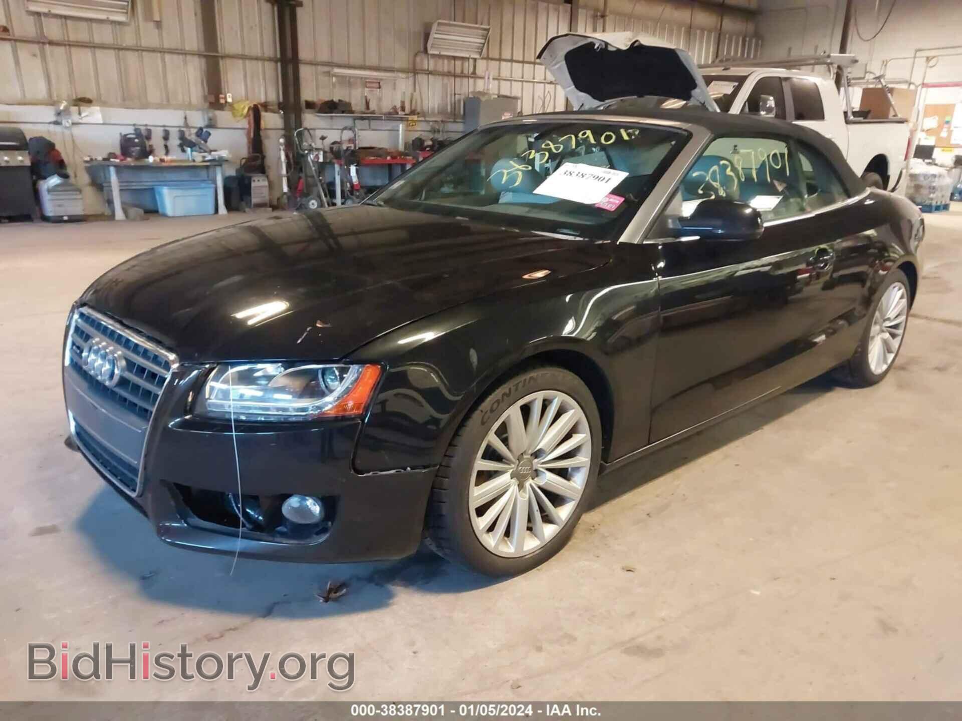 2012 AUDI A5 - VIN: WAULFAFH8CN001674 - Фото 2