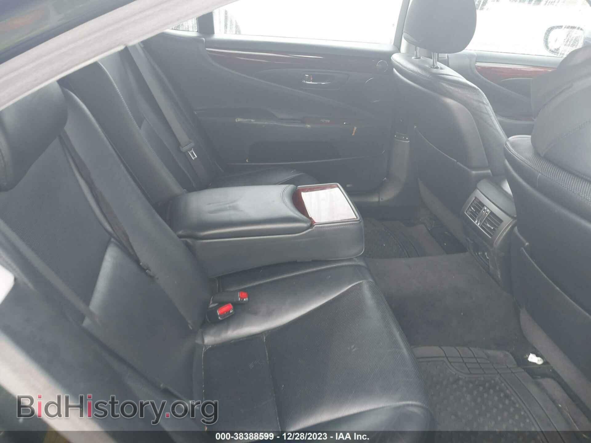 2009 LEXUS LS 460 - VIN: JTHDL46FX95000856 - Фото 8