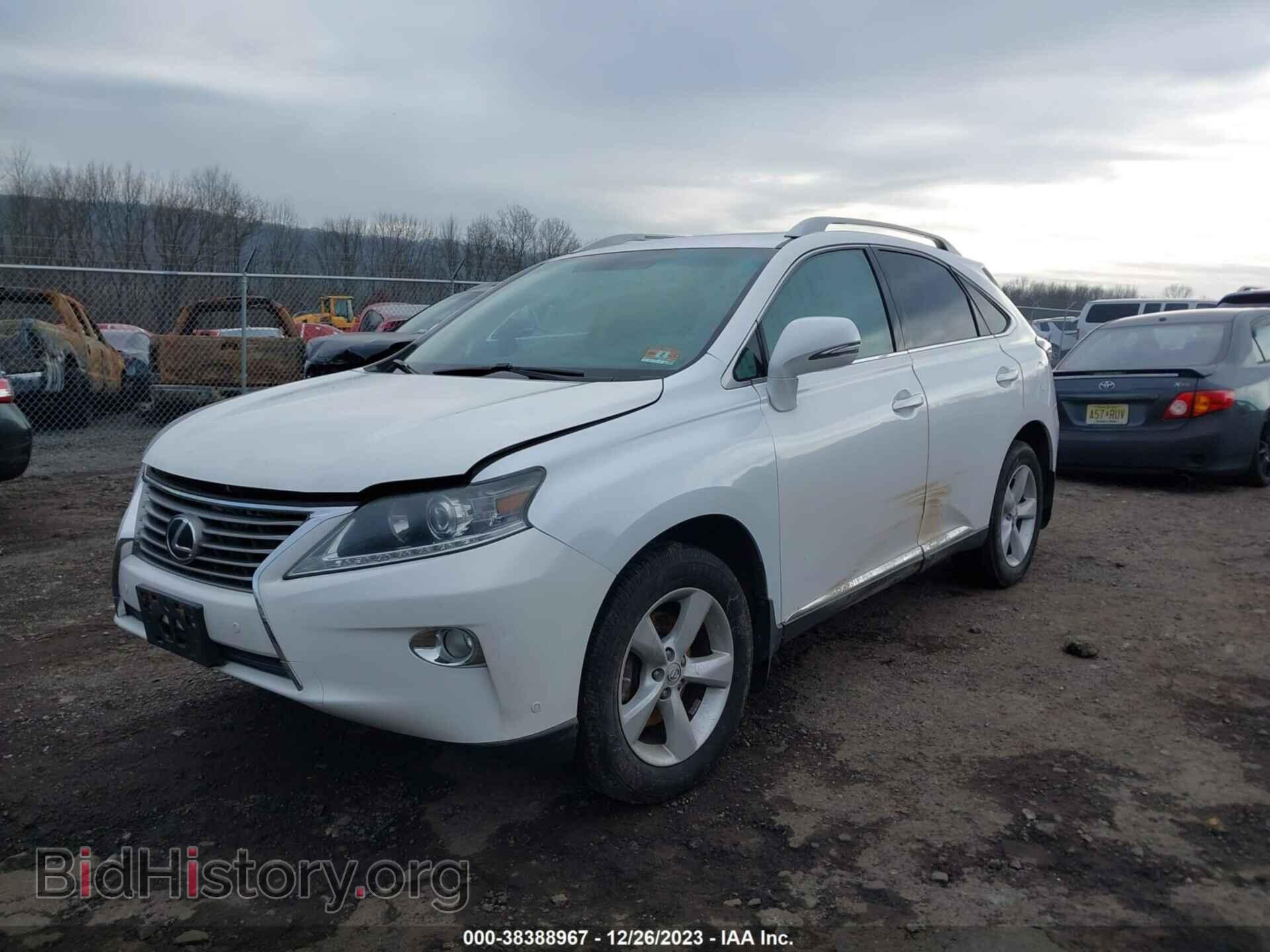 2013 LEXUS RX 350 - VIN: 2T2BK1BAXDC194073 - Фото 2