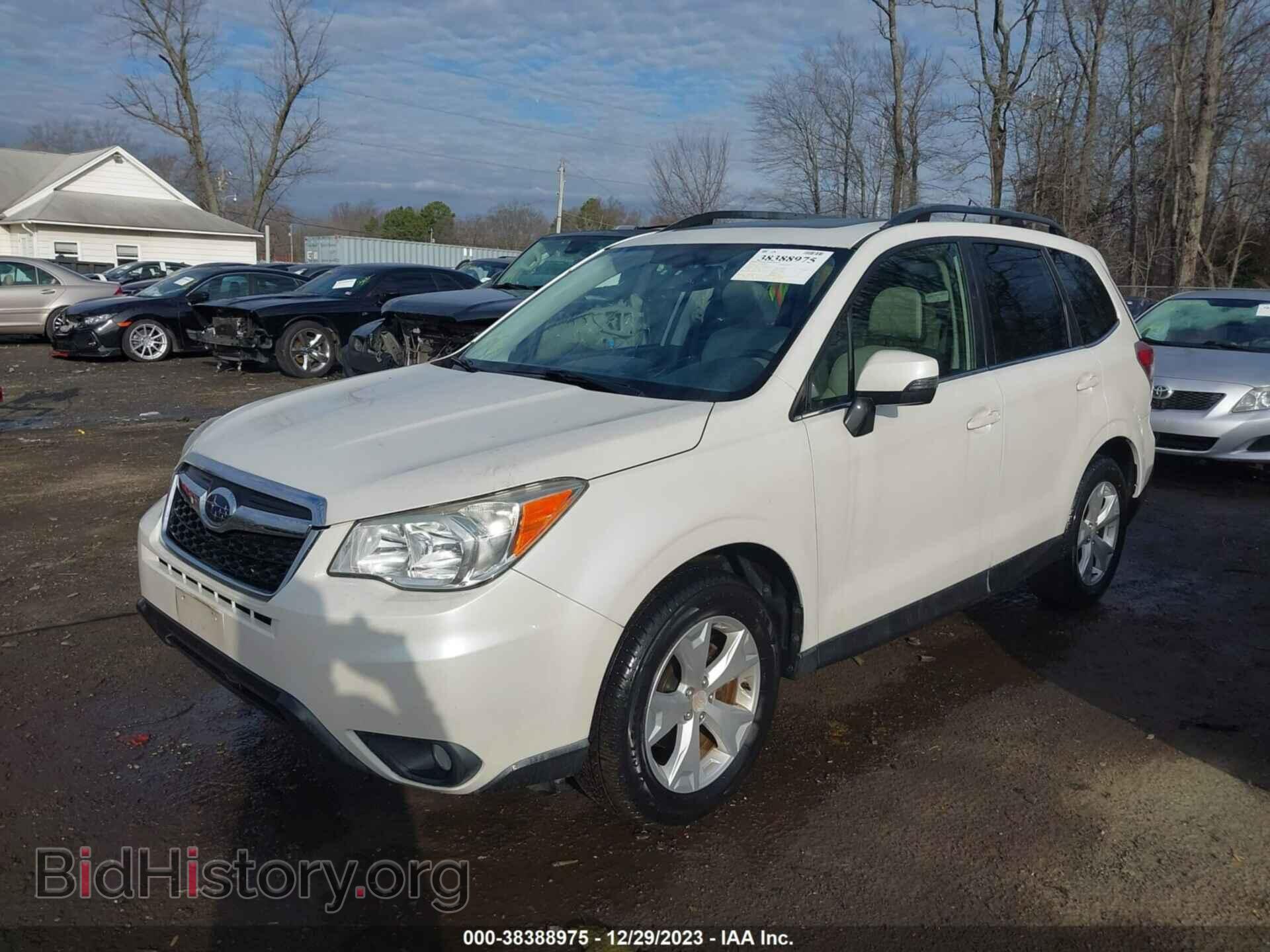 2014 SUBARU FORESTER - VIN: JF2SJAMC6EH524750 - Фото 2