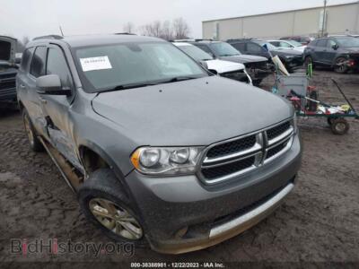 2012 Dodge DURANGO Crew, серый — VIN 1C4RDJDG4CC110836, IAAI
