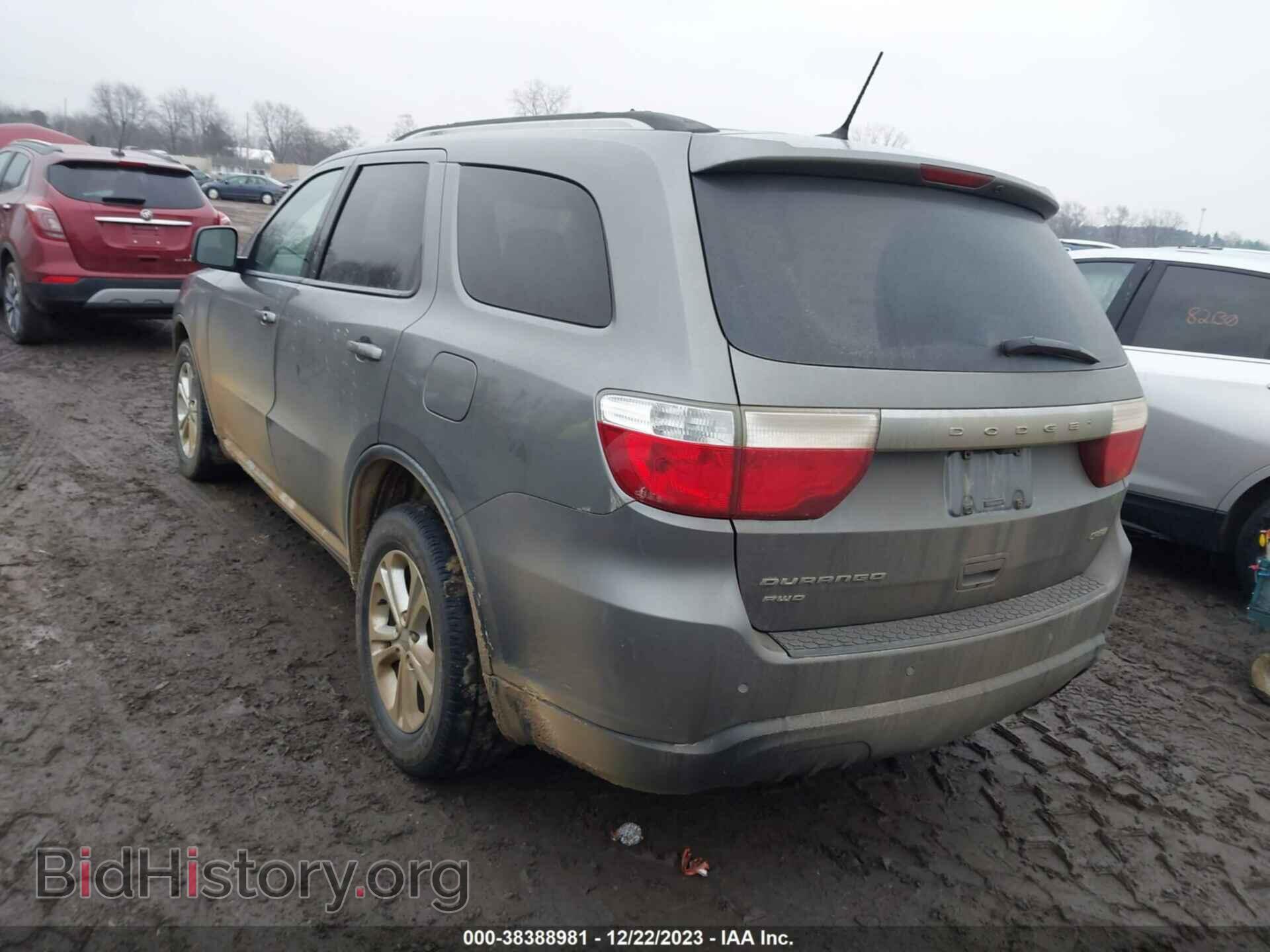 2012 DODGE DURANGO - VIN: 1C4RDJDG4CC110836 - Фото 3