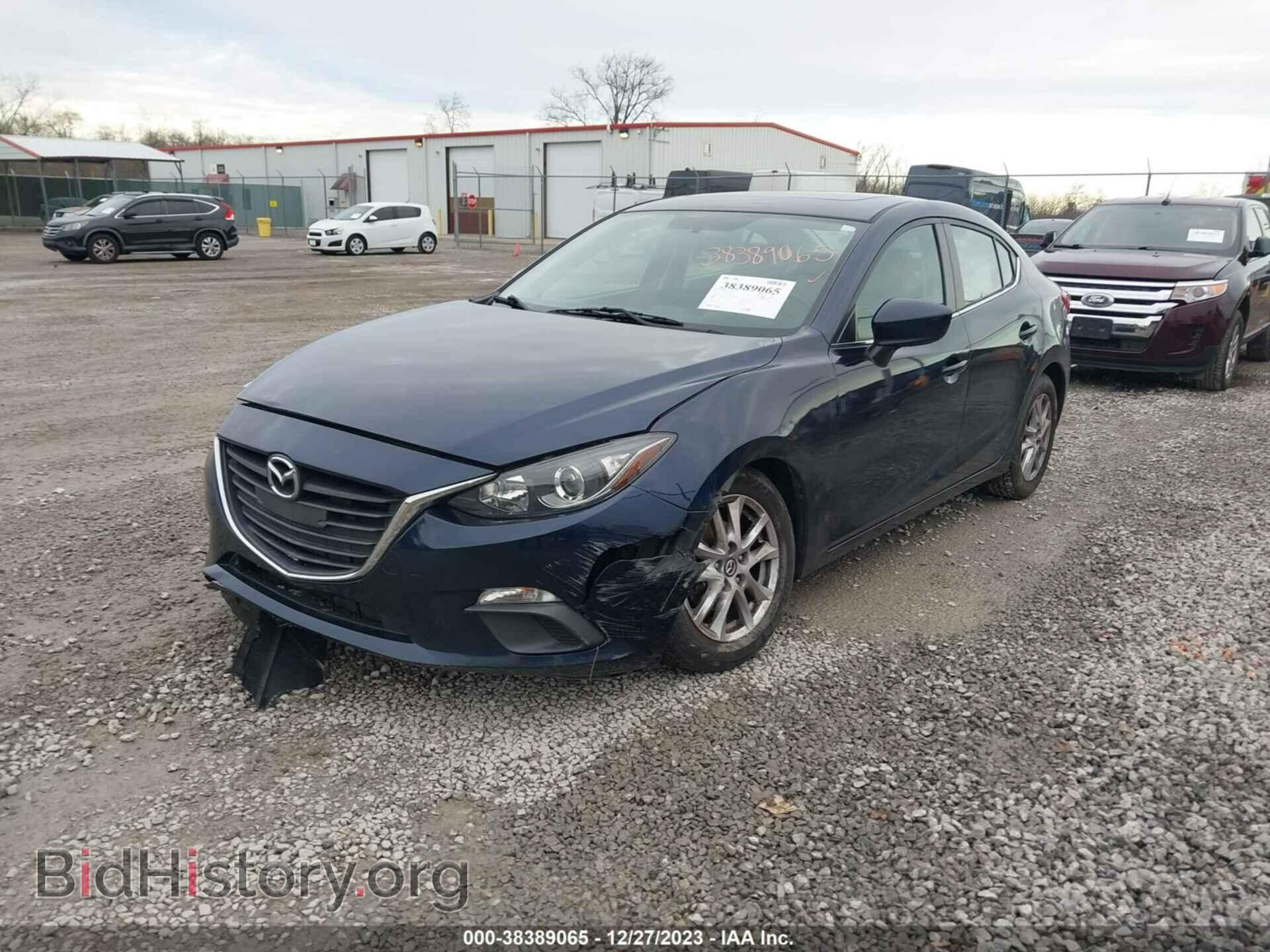 2014 MAZDA MAZDA3 - VIN: 3MZBM1V72EM100417 - Фото 2