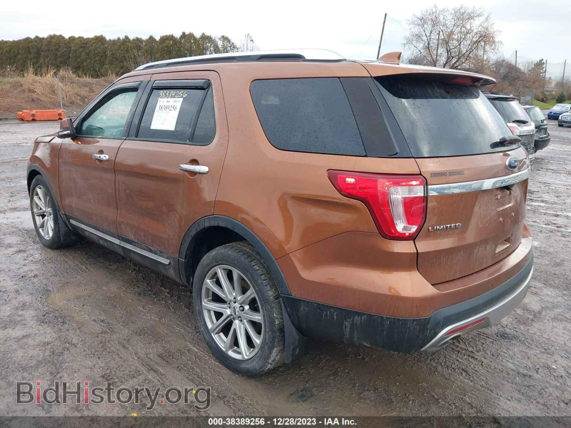 2017 FORD EXPLORER - VIN: 1FM5K8FH1HGA67975 - Фото 3