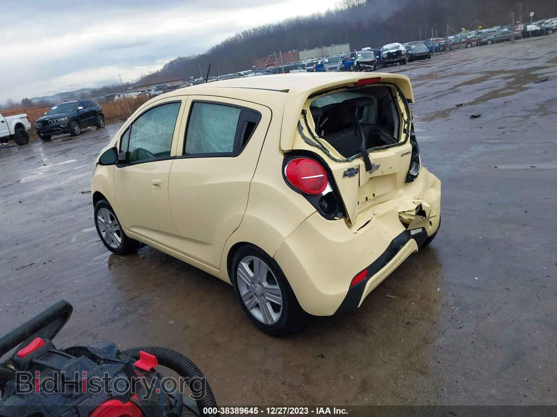 2014 CHEVROLET SPARK - VIN: KL8CD6S90EC521184 - Фото 3