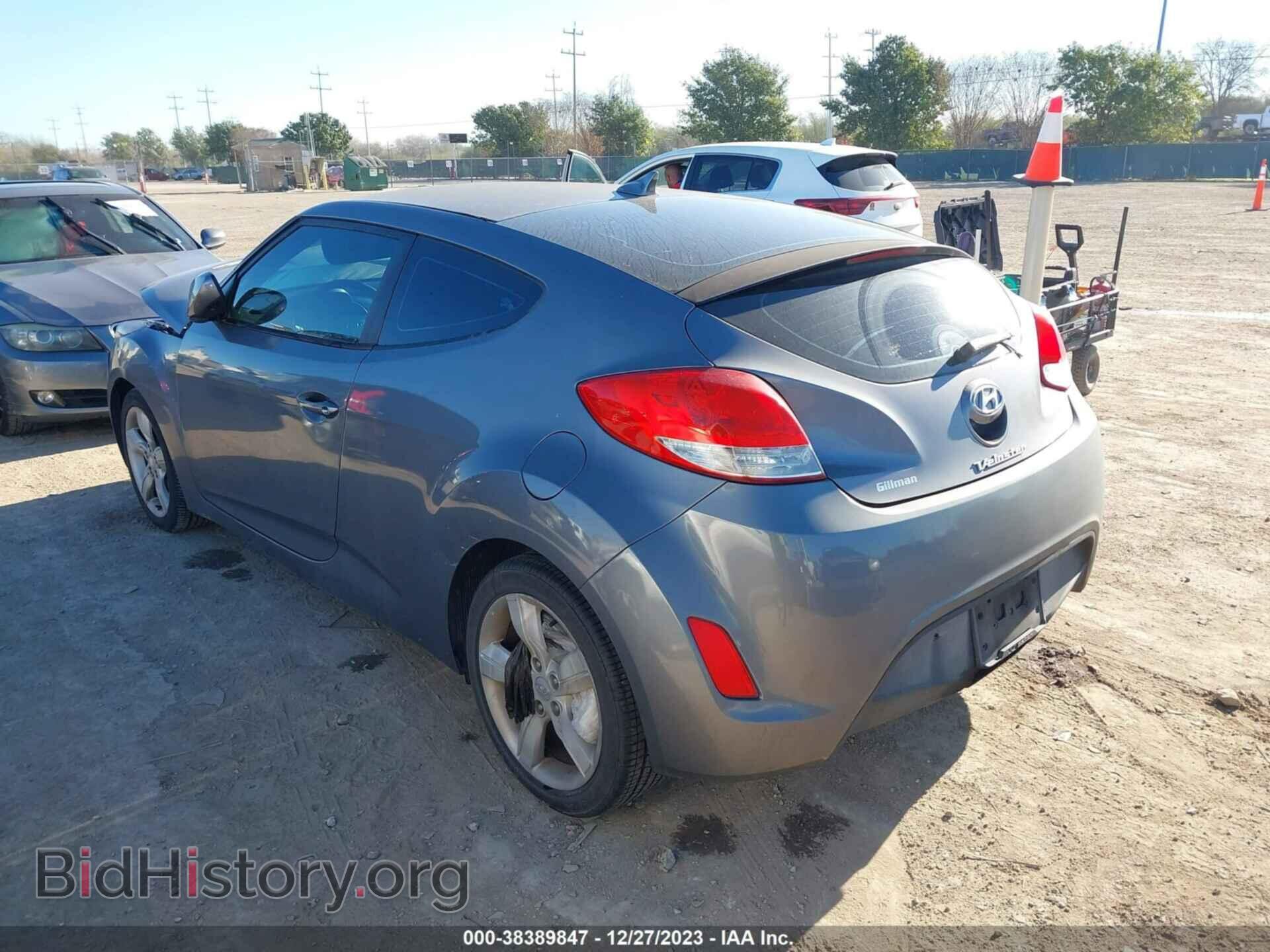 2014 HYUNDAI VELOSTER - VIN: KMHTC6AD4EU204613 - Фото 3