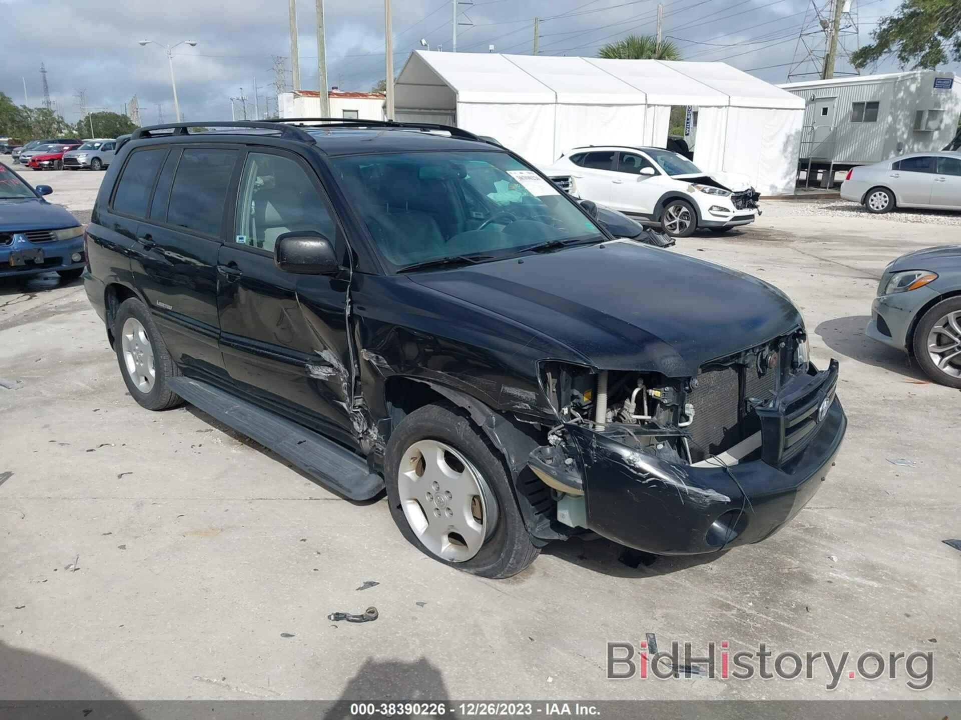 Photo JTEEP21A170201786 - TOYOTA HIGHLANDER 2007