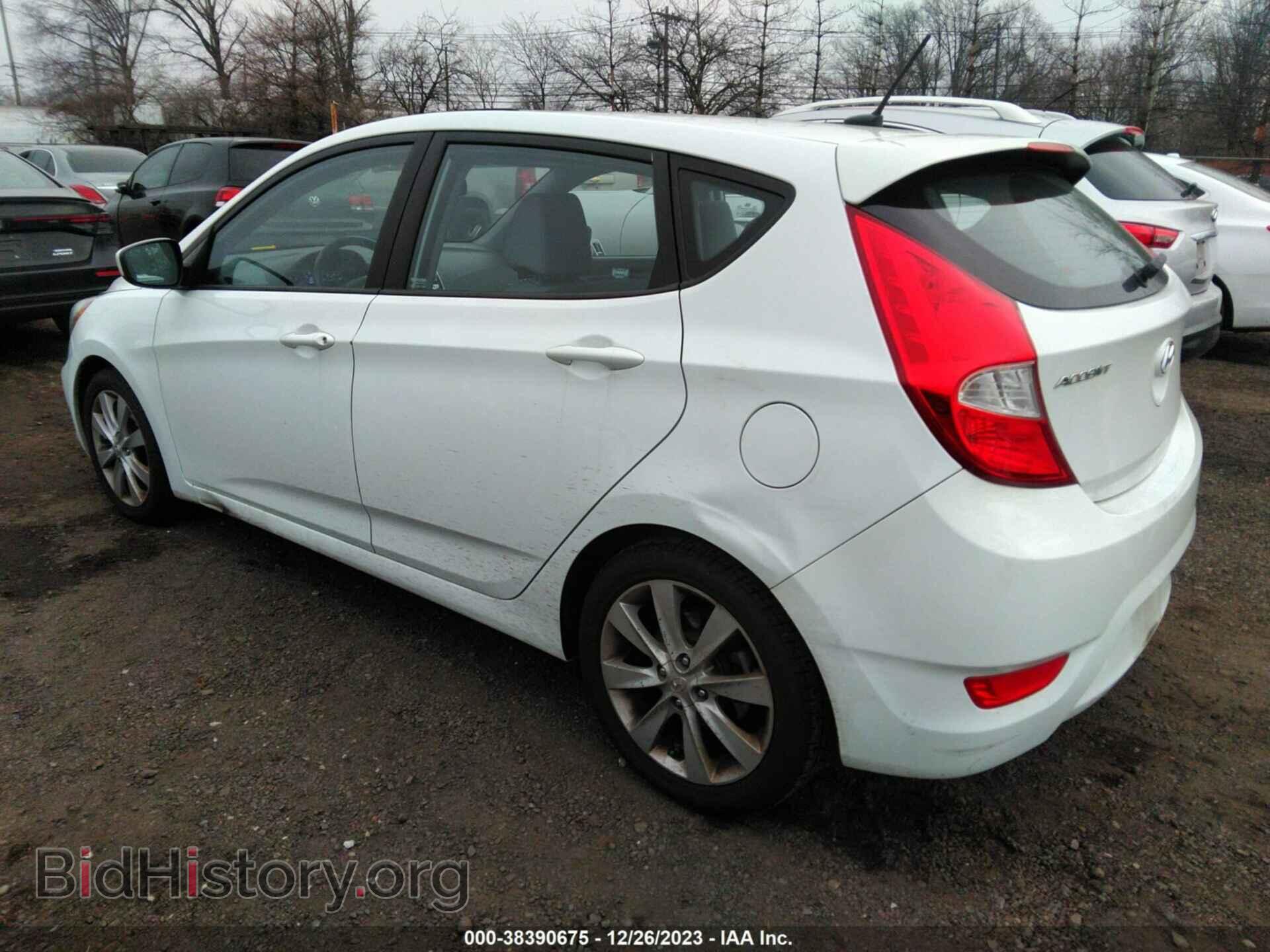 2012 HYUNDAI ACCENT - VIN: KMHCU5AE9CU030633 - Фото 3