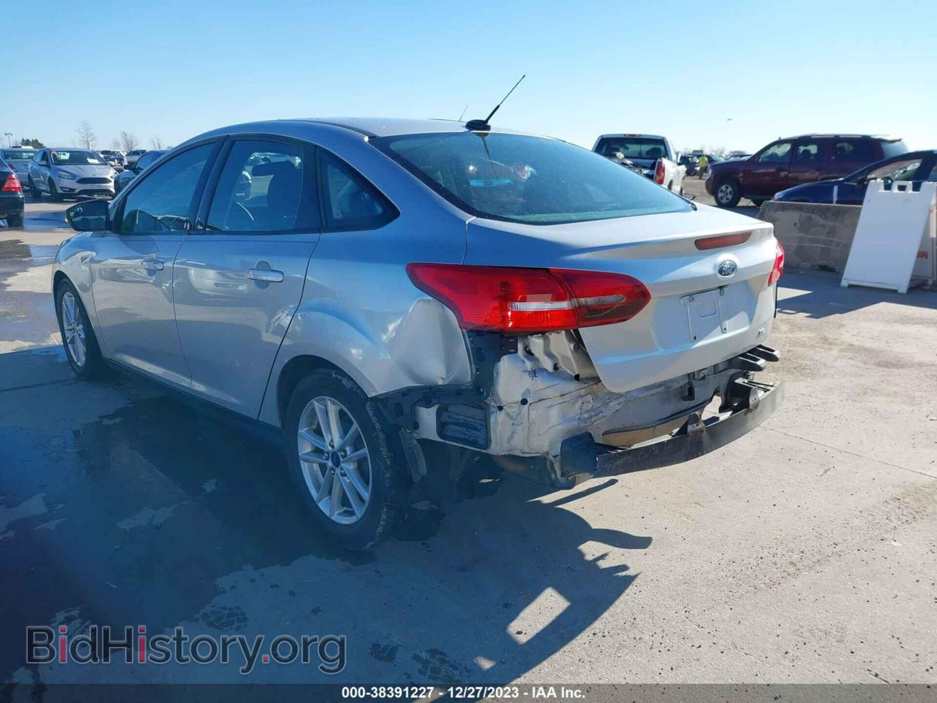 2015 FORD FOCUS - VIN: 1FADP3F22FL342358 - Фото 3