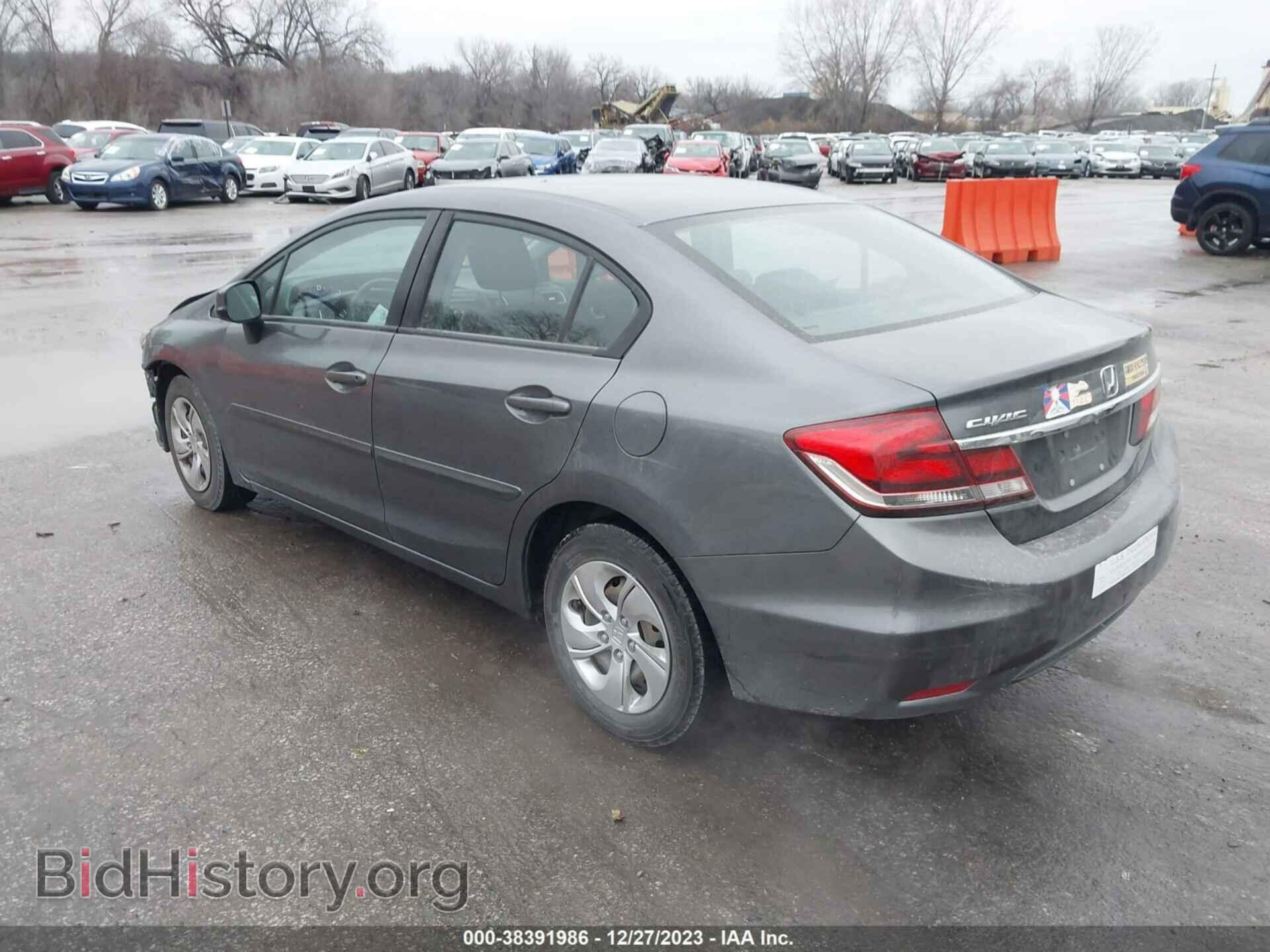 2013 HONDA CIVIC - VIN: 19XFB2F59DE085646 - Фото 3