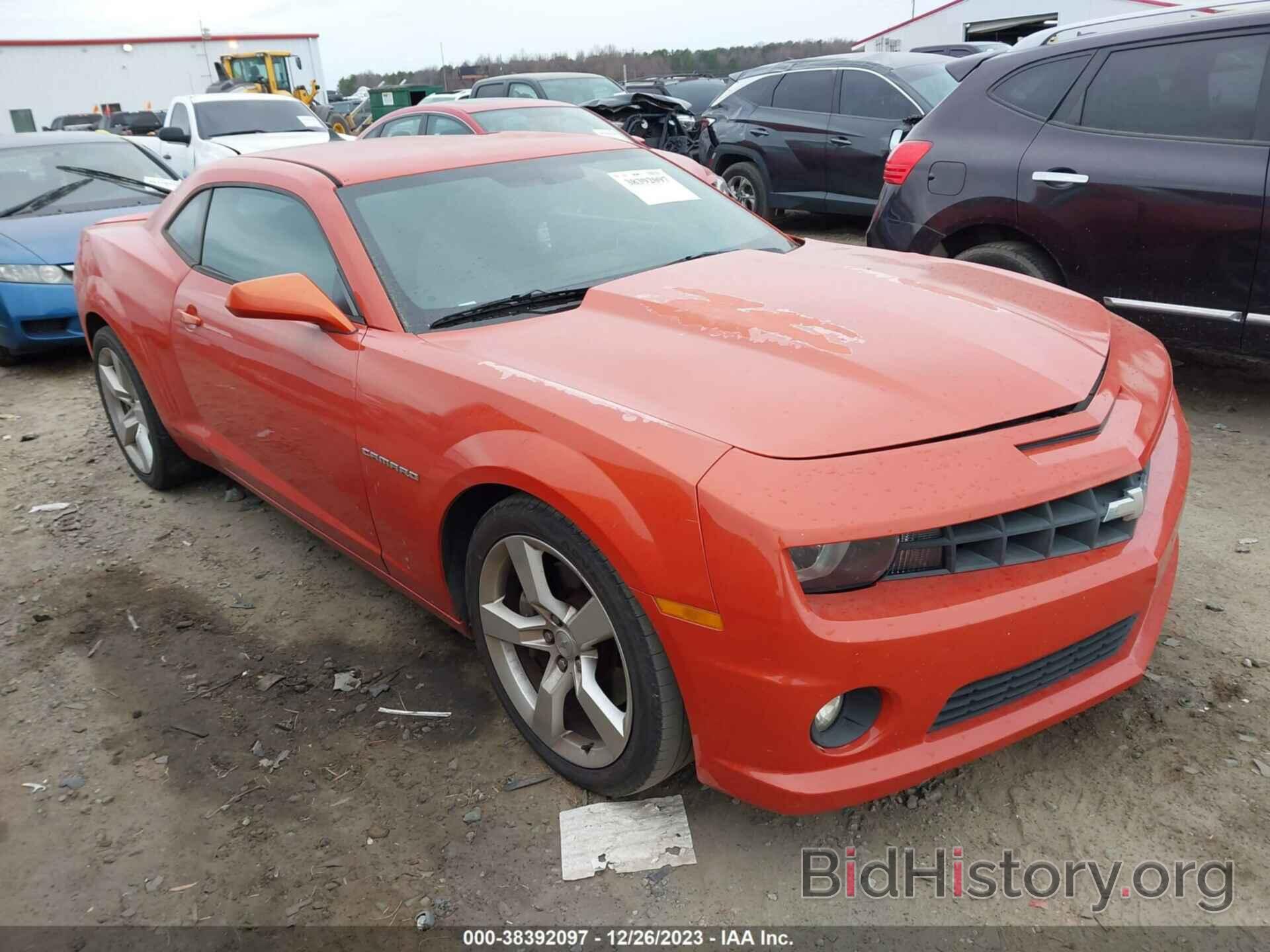 Photo 2G1FJ1EJ9C9147483 - CHEVROLET CAMARO 2012