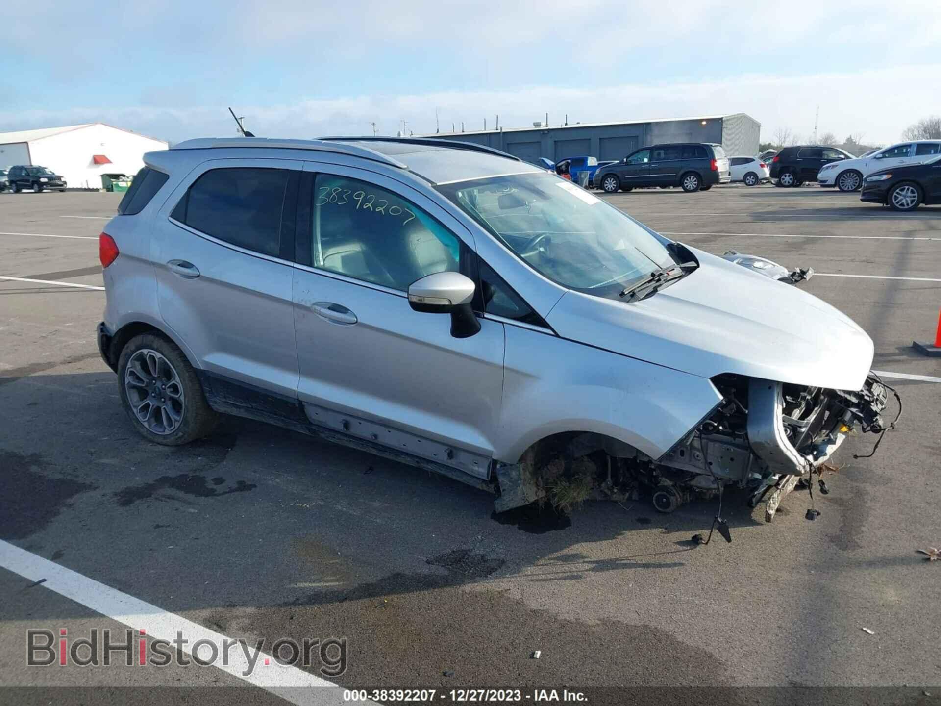 Фотография MAJ6S3KL1LC346113 - FORD ECOSPORT 2020
