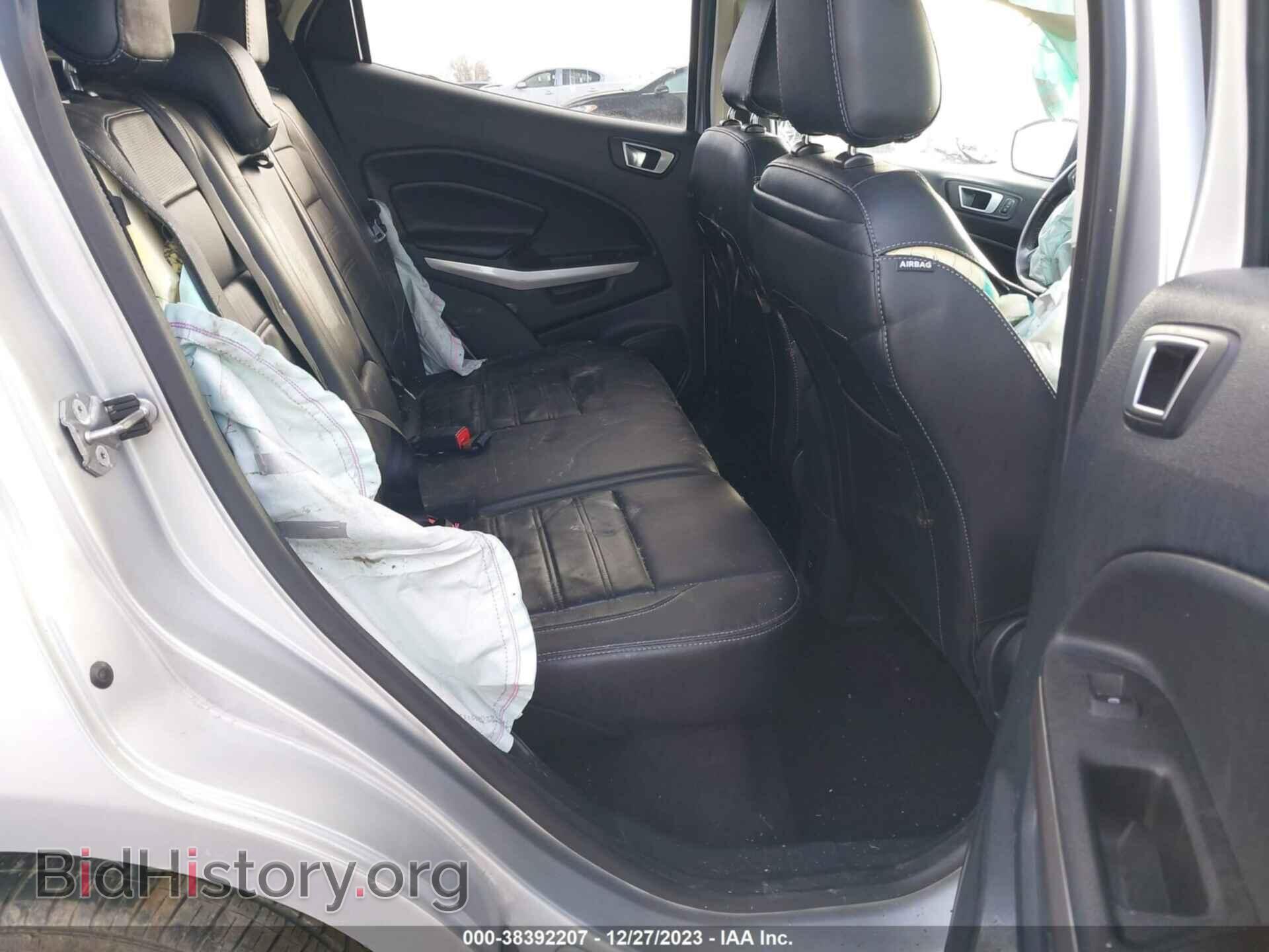 2020 FORD ECOSPORT - VIN: MAJ6S3KL1LC346113 - Фото 8