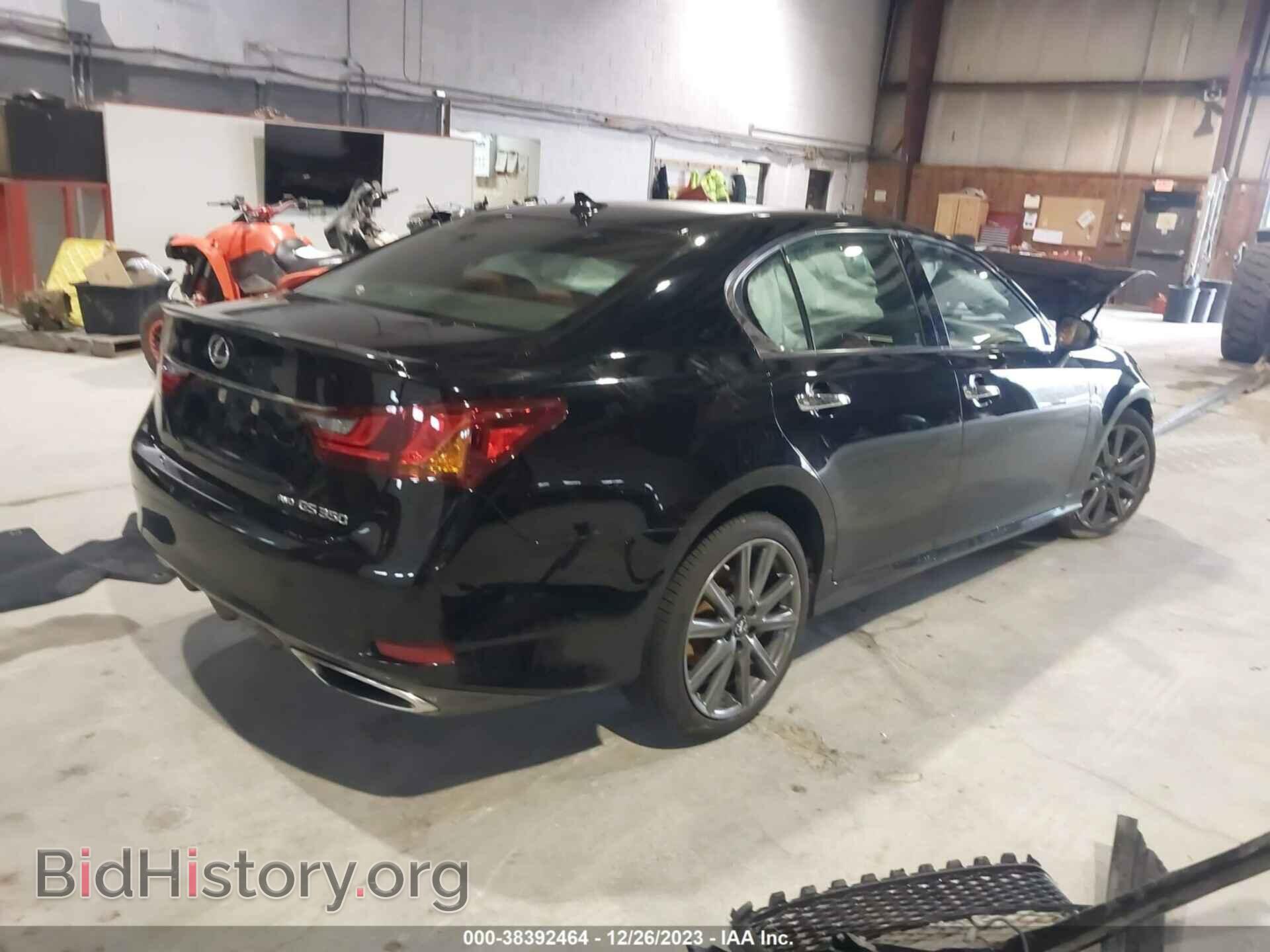 2014 LEXUS GS 350 - VIN: JTHCE1BL7E5028575 - Фото 4