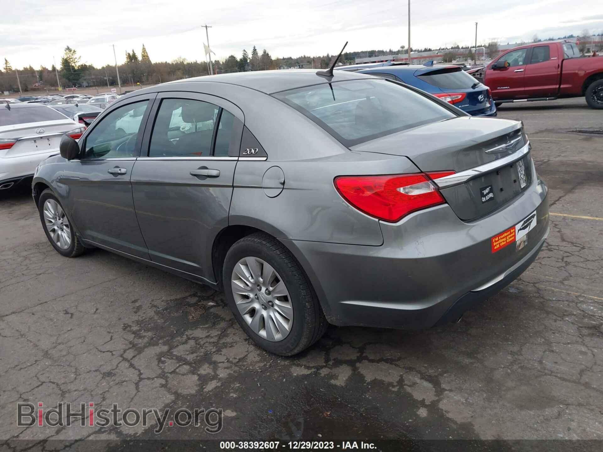 2013 CHRYSLER 200 - VIN: 1c3ccbag4dn728123 - Фото 3
