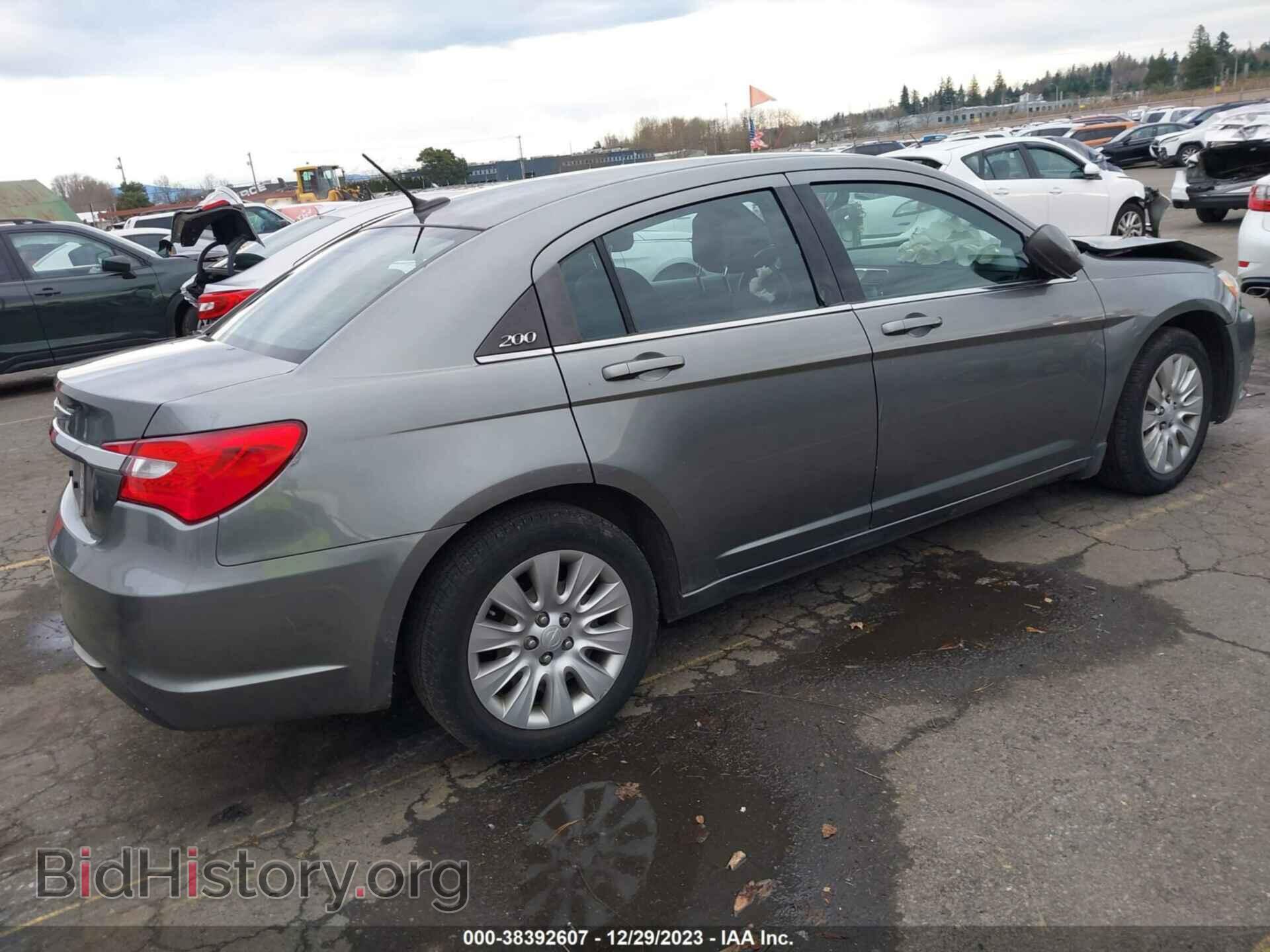 2013 CHRYSLER 200 - VIN: 1c3ccbag4dn728123 - Фото 4