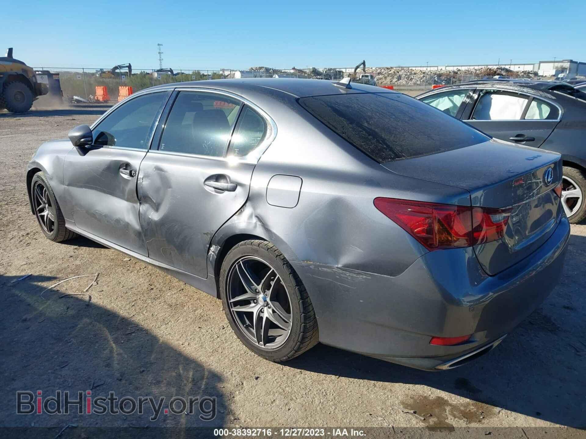 2013 LEXUS GS 350 - VIN: JTHBE1BL4D5015499 - Фото 3