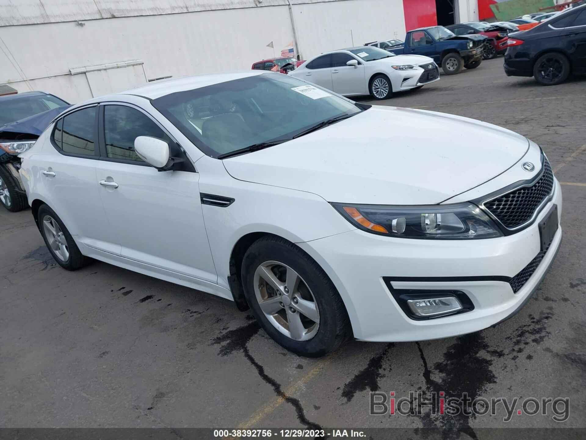 Фотография 5XXGM4A77FG519236 - KIA OPTIMA 2015