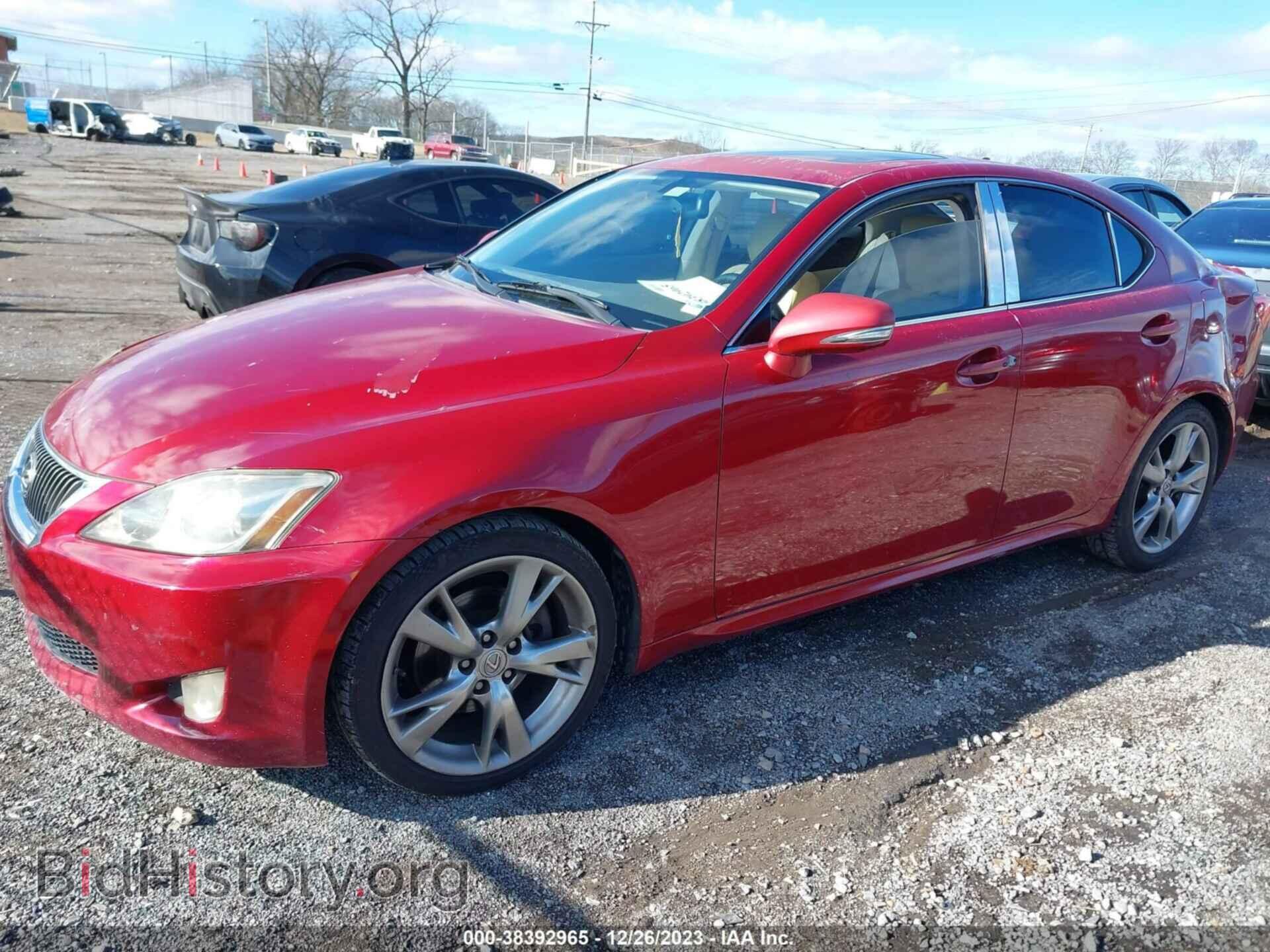 2009 LEXUS IS 250 - VIN: JTHBK262595091675 - Фото 2