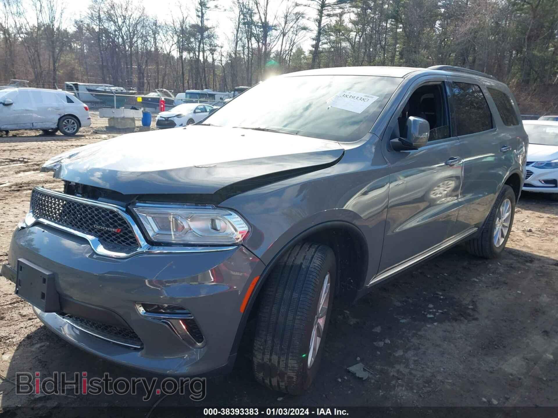 2022 DODGE DURANGO - VIN: 1C4RDJAG4NC107670 - Фото 2