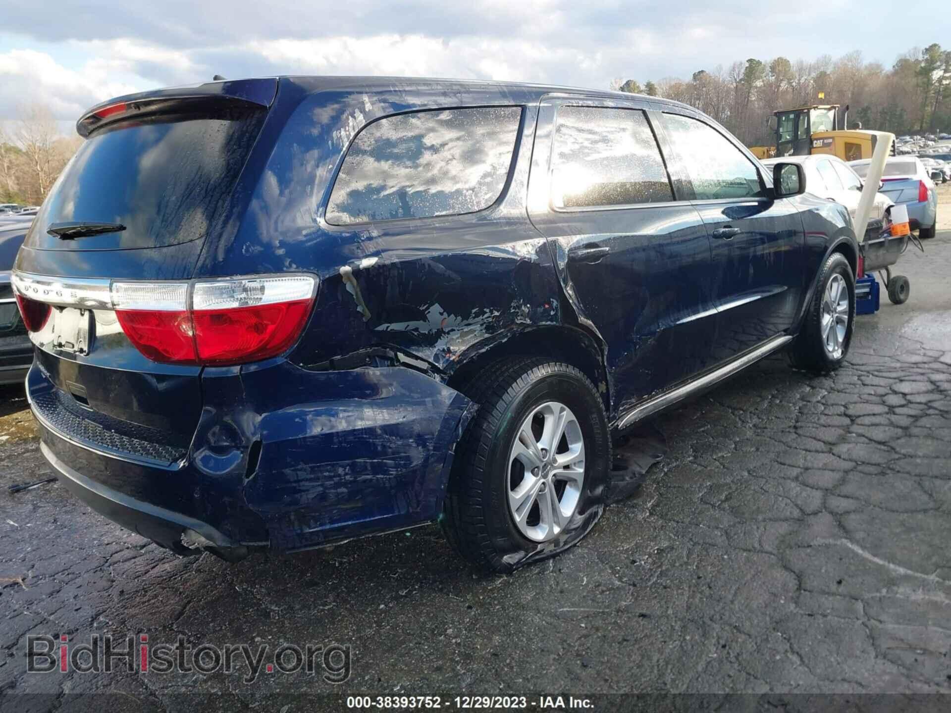 2012 DODGE DURANGO - VIN: 1C4RDJAG6CC207265 - Photo 4