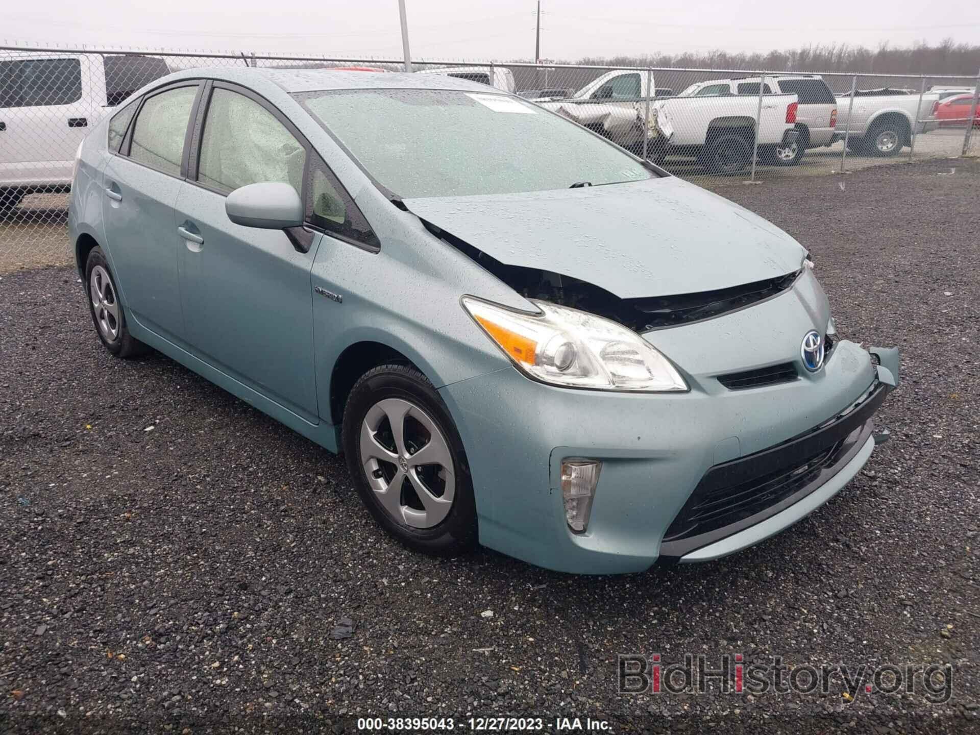 Photo JTDKN3DU1D5660307 - TOYOTA PRIUS 2013