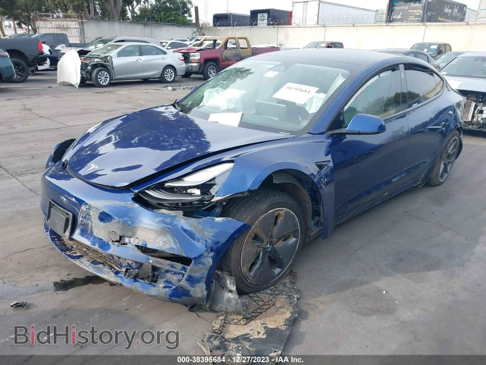 2021 TESLA MODEL 3 - VIN: 5YJ3E1EB4MF995436 - Фото 2