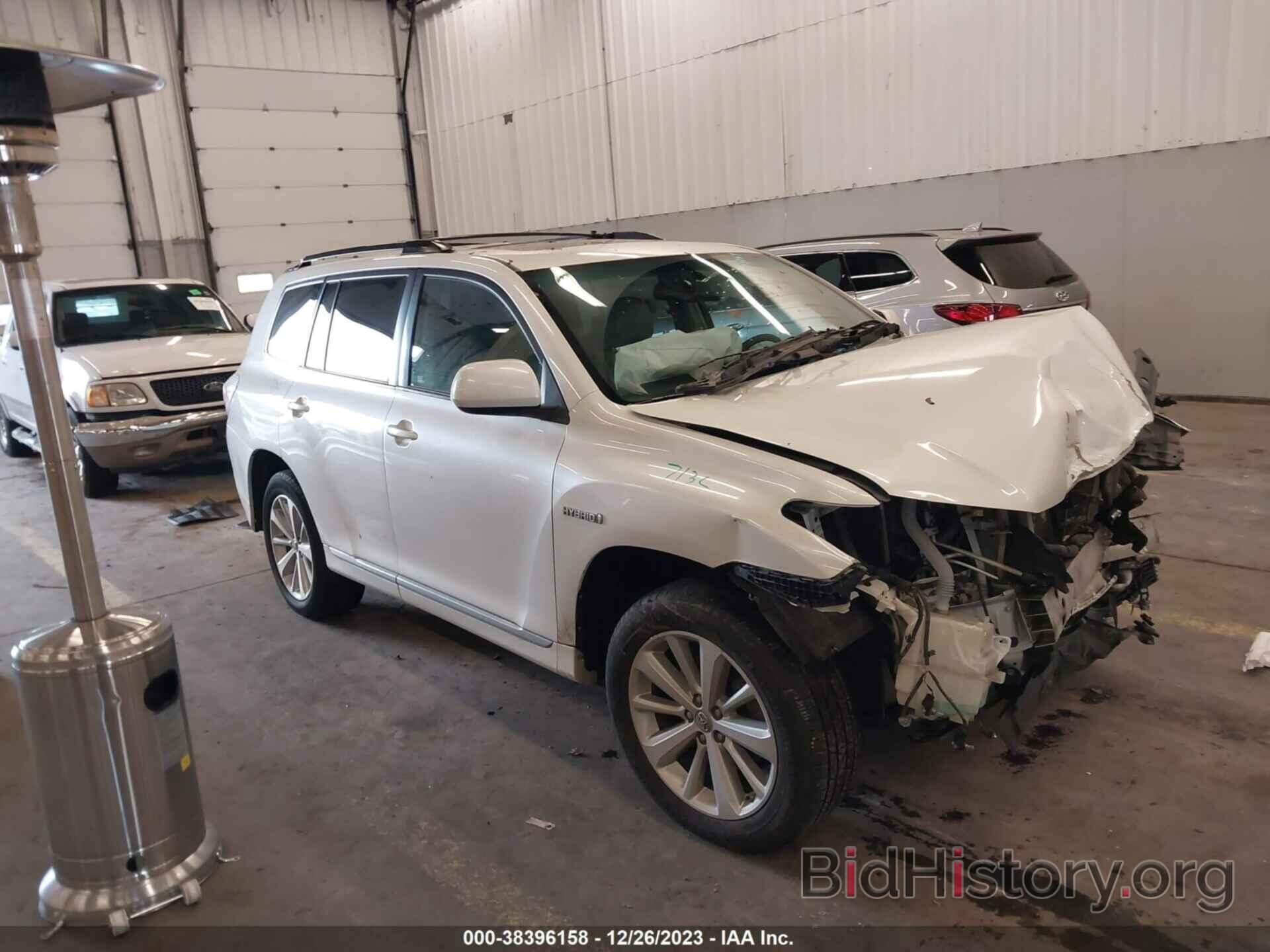 Photo JTEBC3EH4C2004377 - TOYOTA HIGHLANDER HYBRID 2012