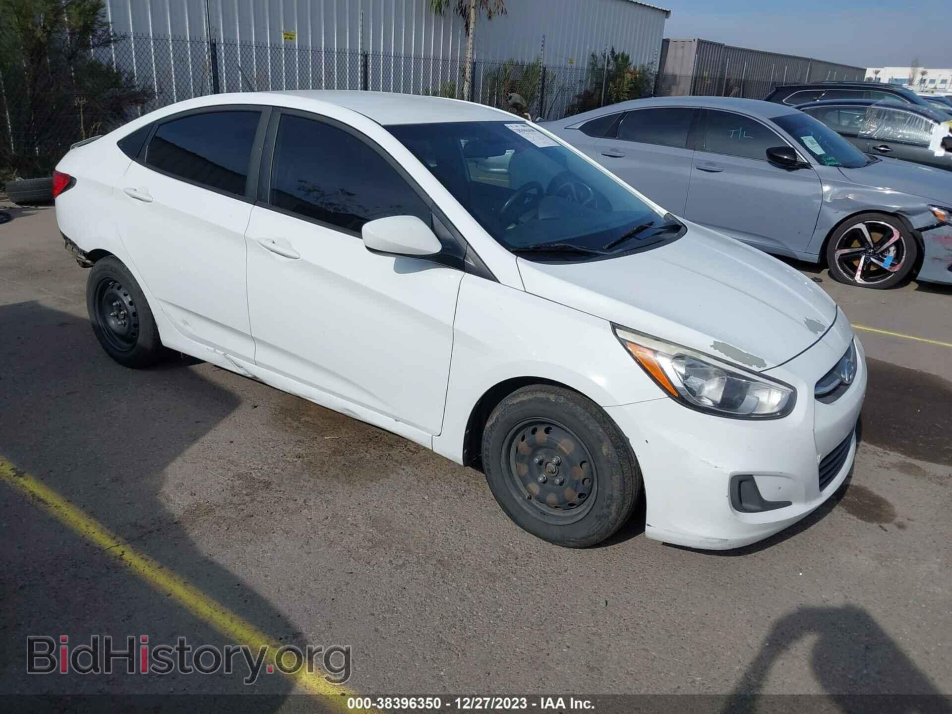 Photo KMHCT4AE6GU018510 - HYUNDAI ACCENT 2016