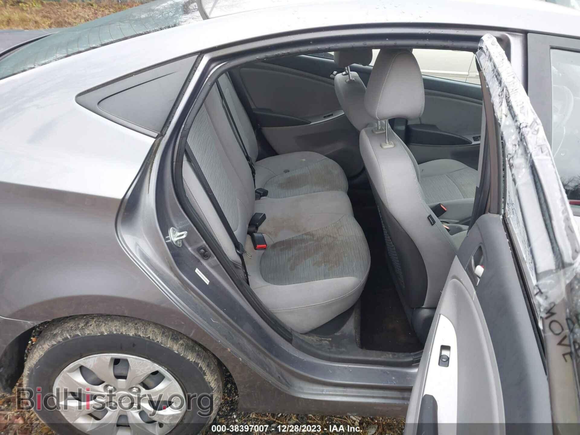 2015 HYUNDAI ACCENT - VIN: KMHCT4AE0FU842601 - Фото 8